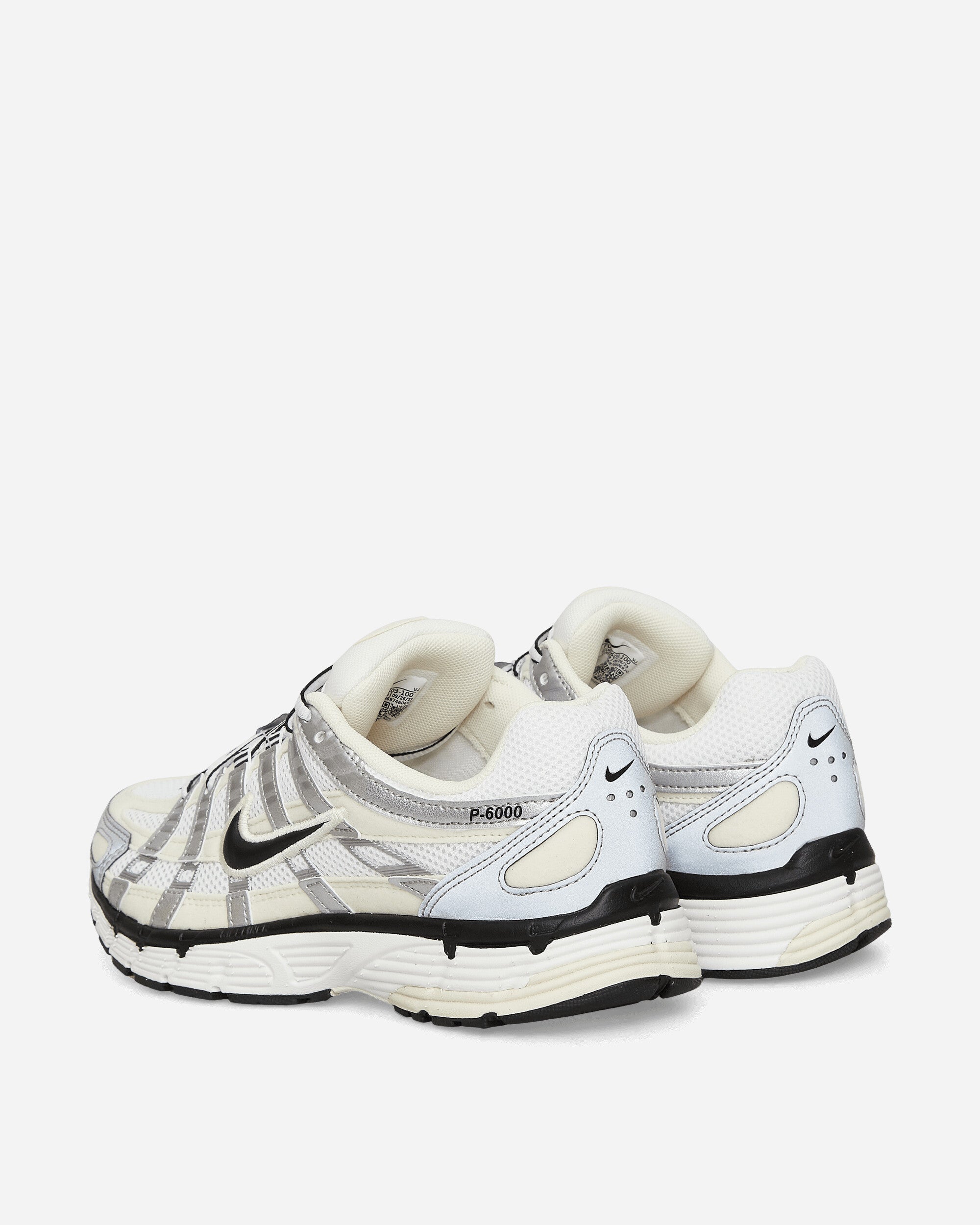 WMNS P-6000 Sneakers Coconut Milk / Summit White / Metallic Silver