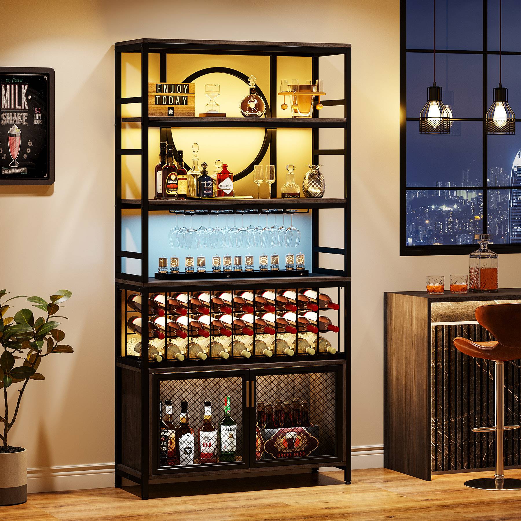 Freestanding Wine Rack, 75