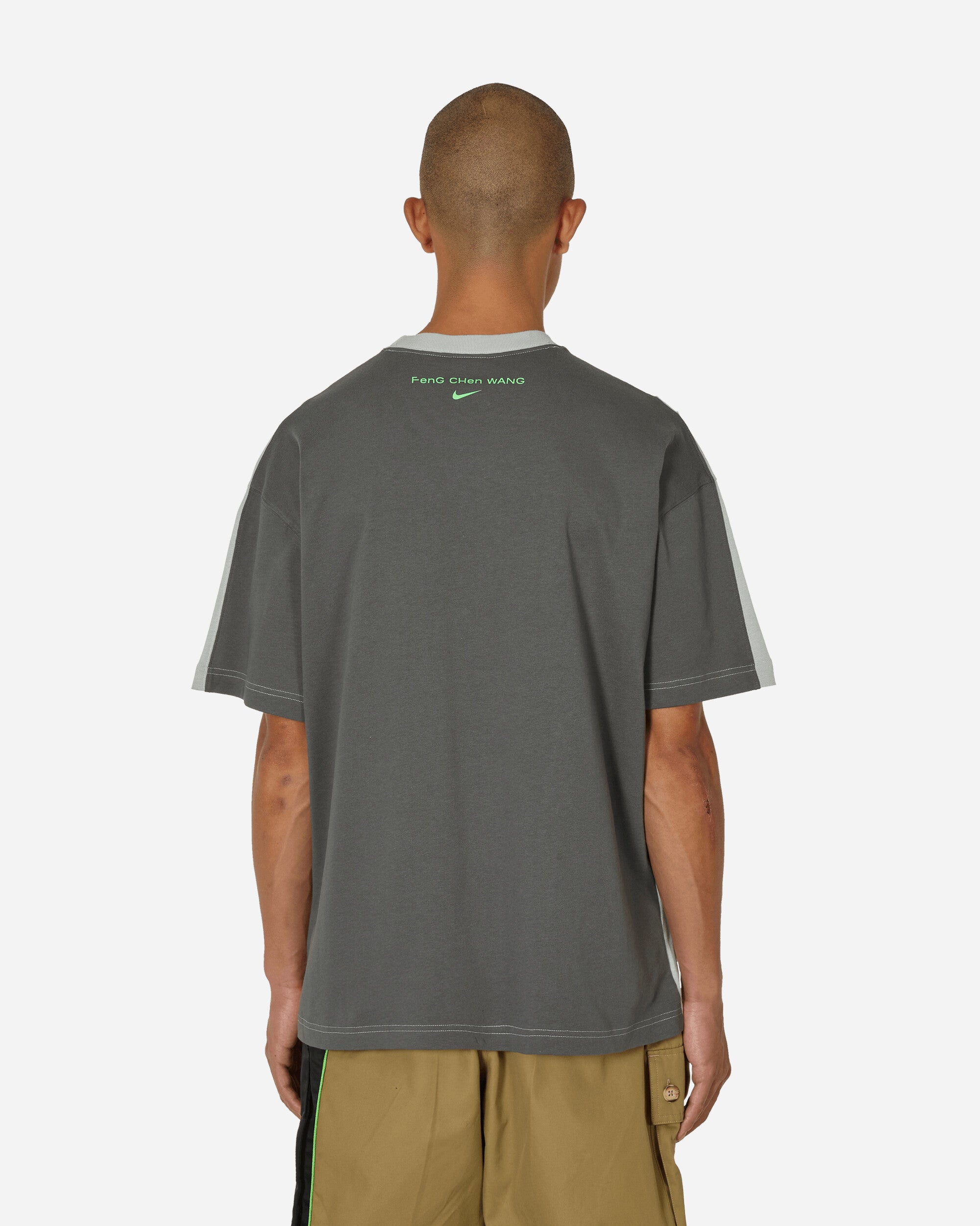 Feng Chen Wang T-Shirt Light Smoke Grey / Iron Grey