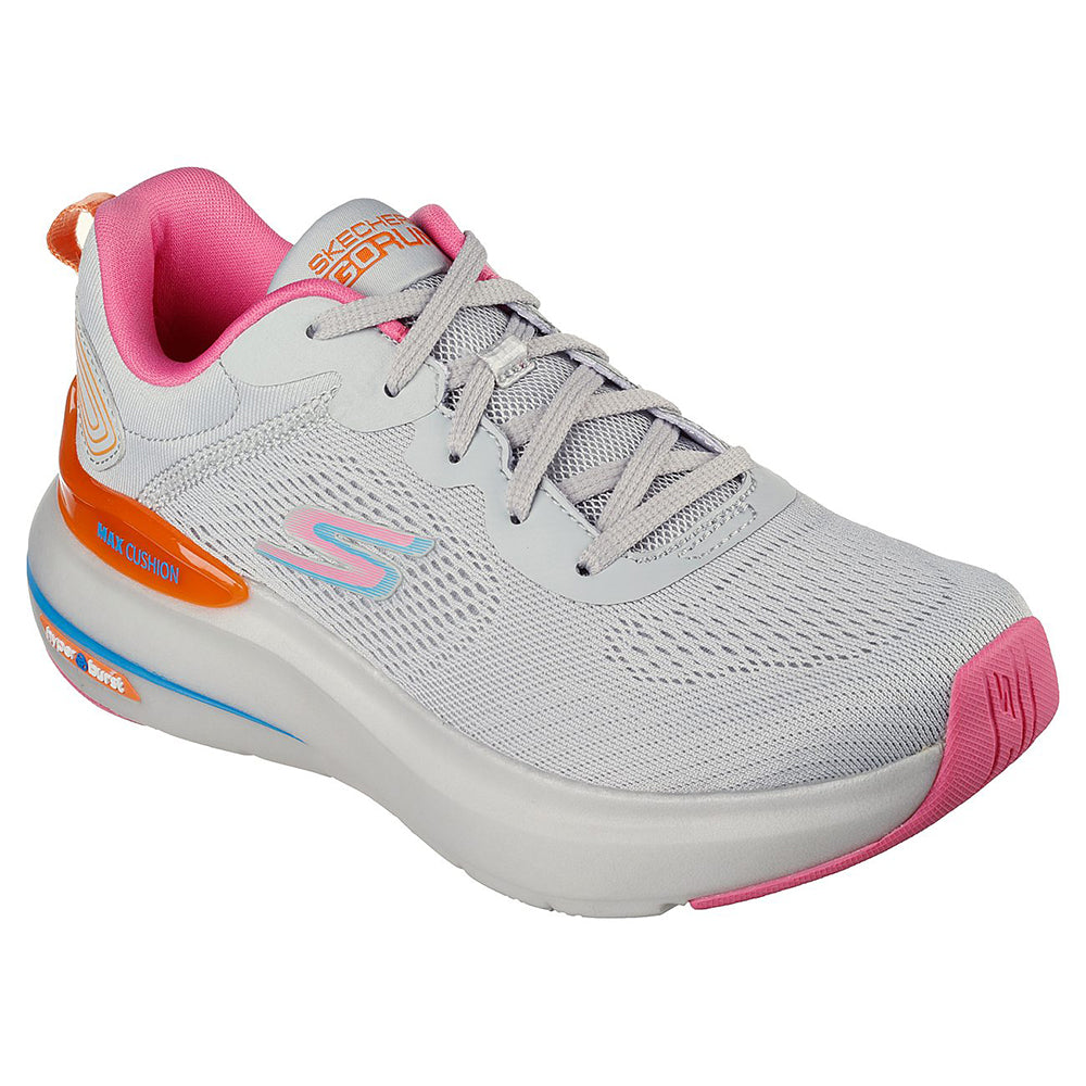 Skechers Women Max Cushioning Hyper Burst Shoes - 129291-GYMT