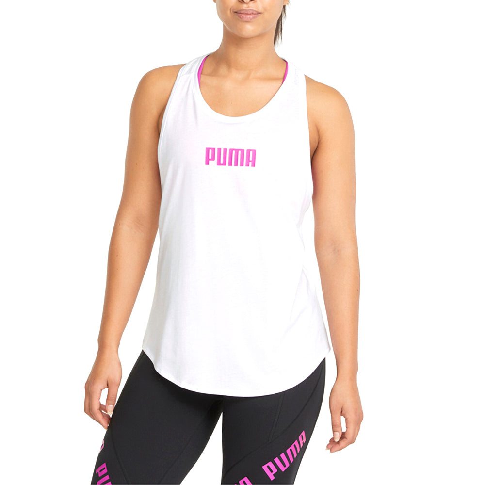 Logo Training Scoop Neck Tank Top