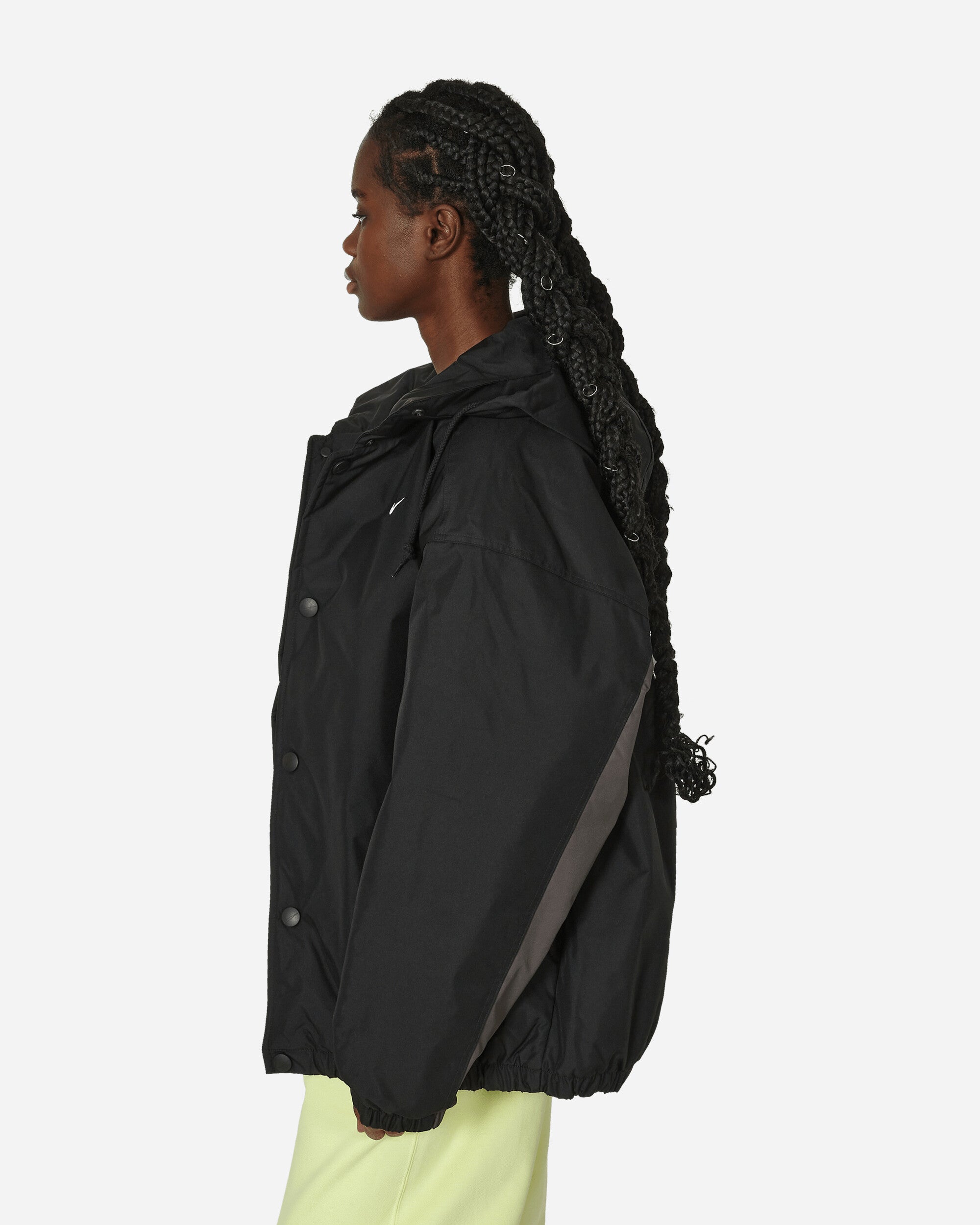 Solo Swoosh Puffer Jacket Black / White