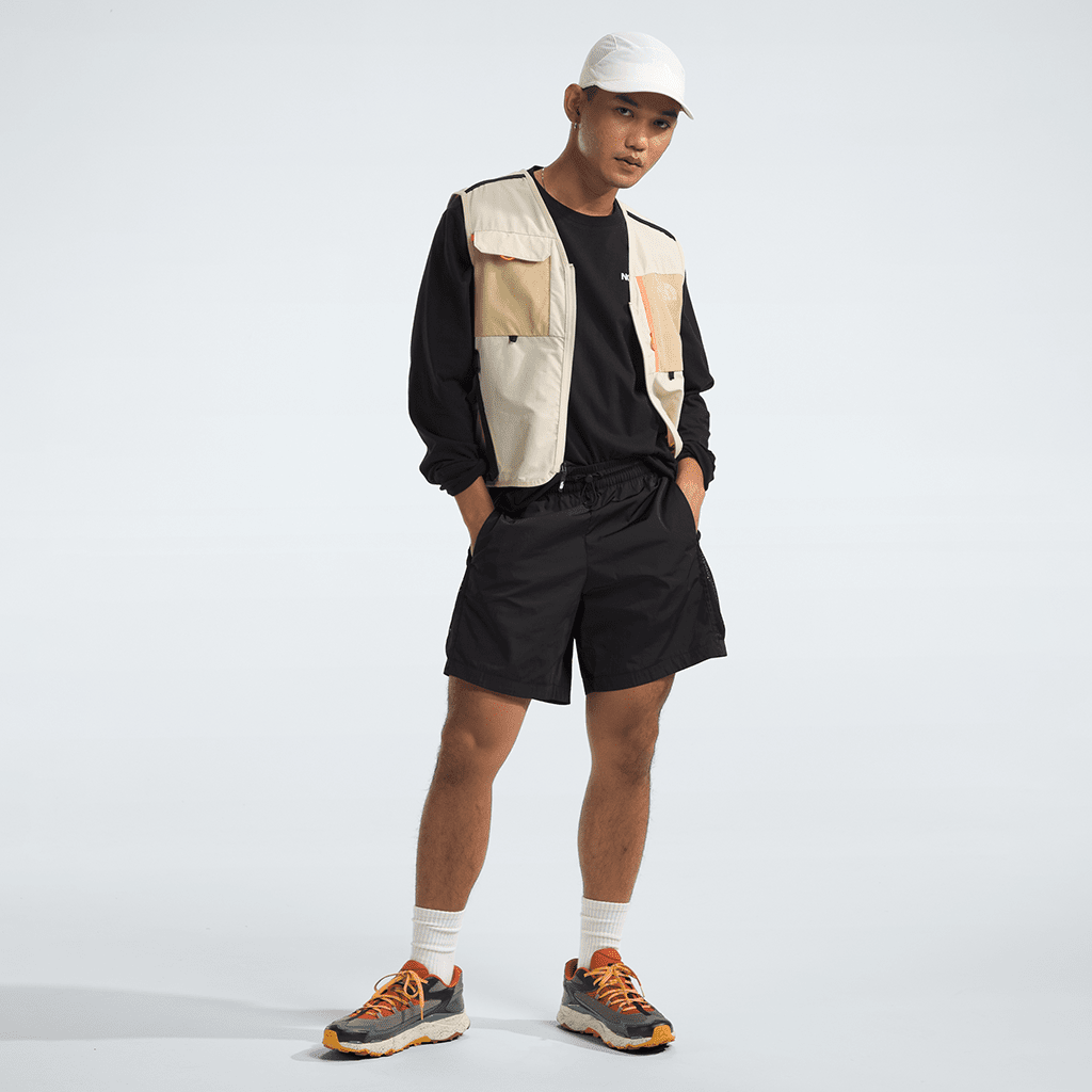 2000 mountain light wind shorts - TNF black