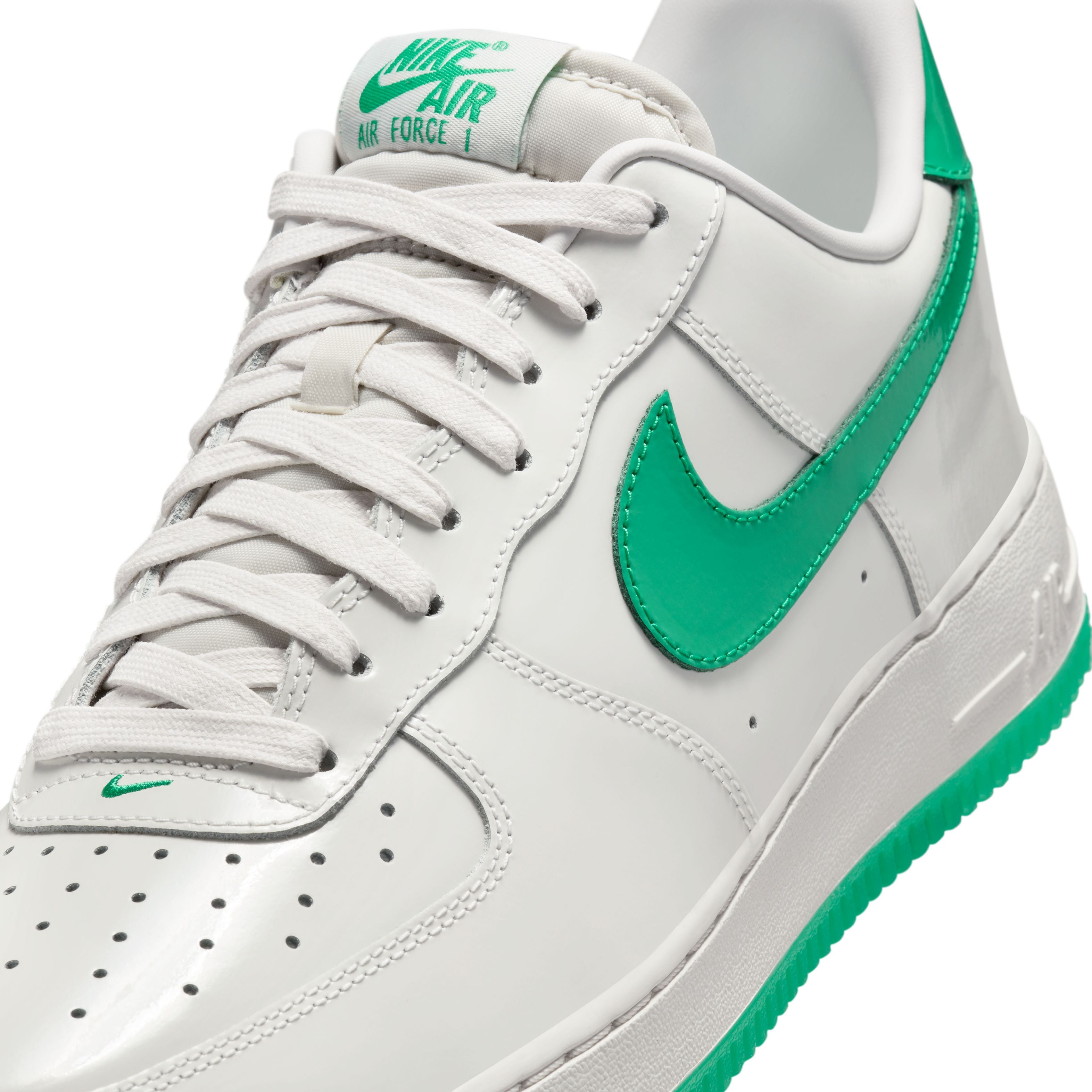 Air Force 1 Premium 'Platinum Tint Stadium Green'