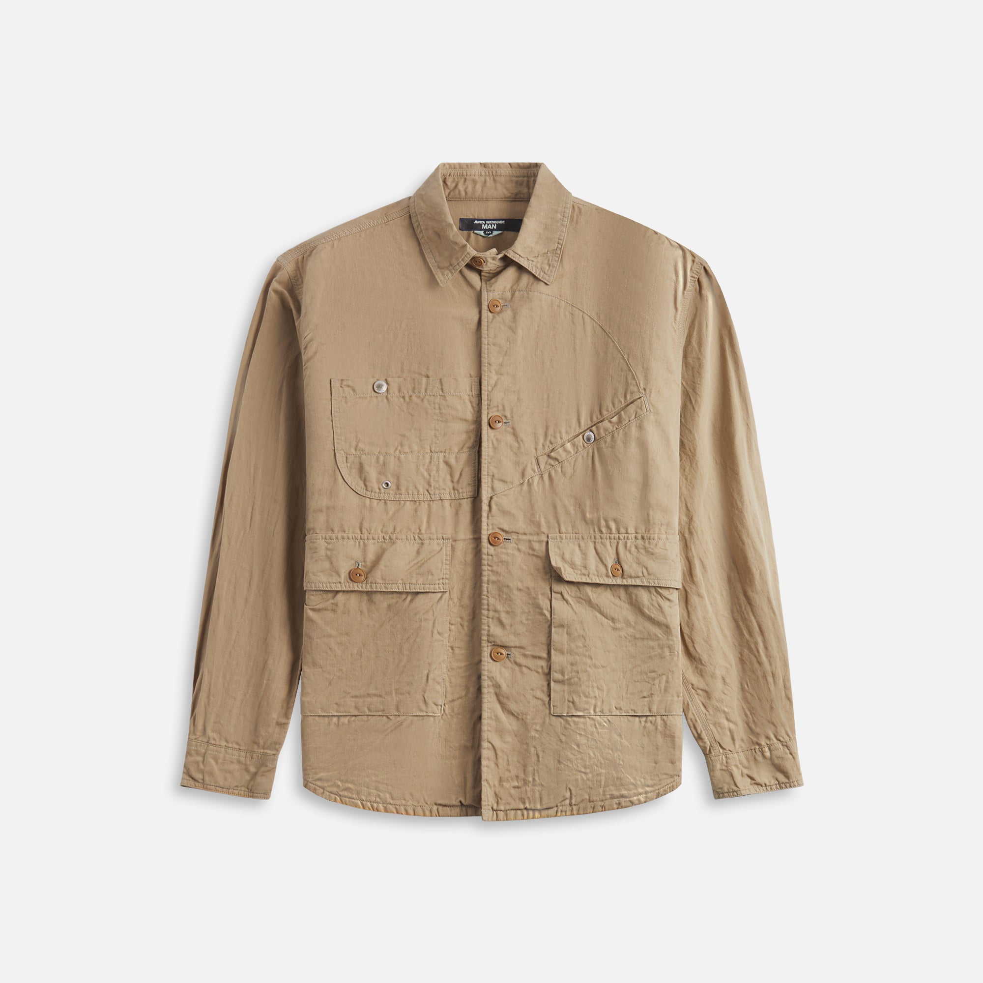 Junya Watanabe MAN Cotton Linen Shirt - Beige