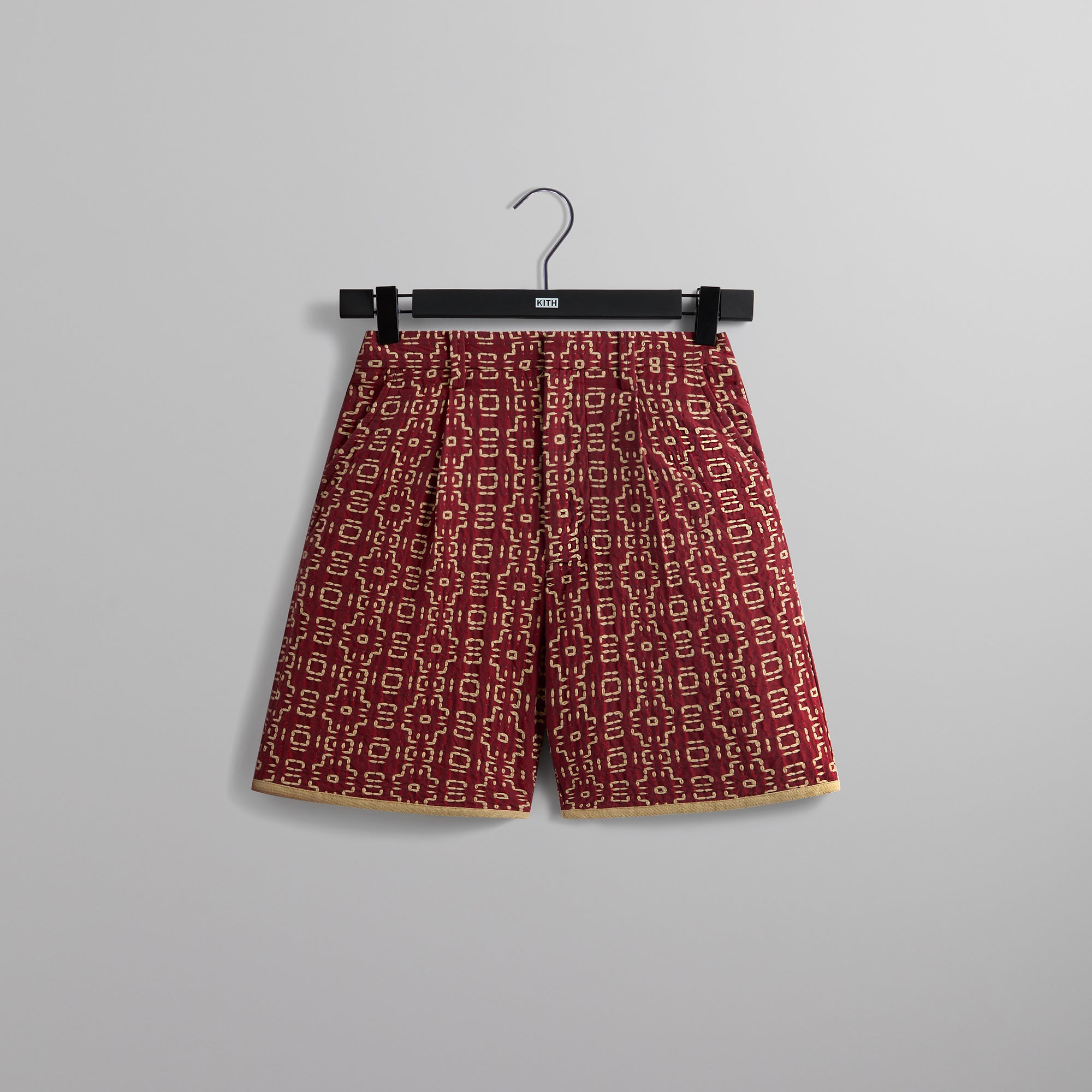 Kith Textured Stitch Allen Short - Bitters