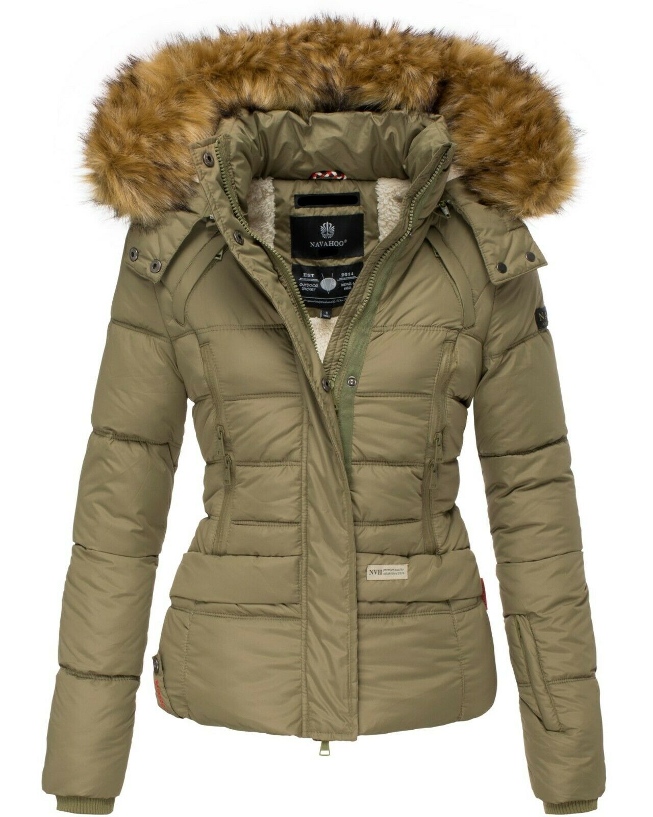 Women's winter short coat to keep warm