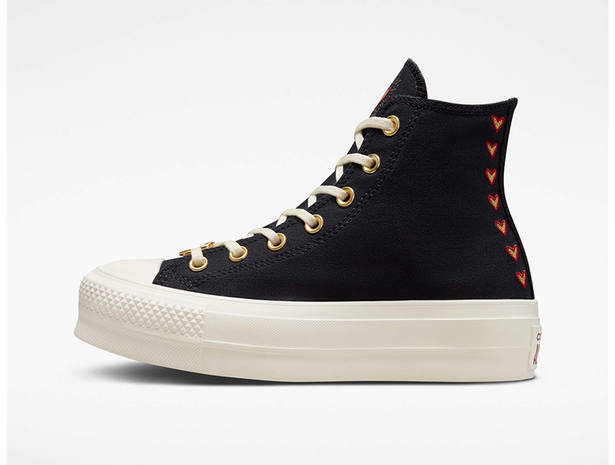 Converse Chuck Taylor Plataforma Womens Negro