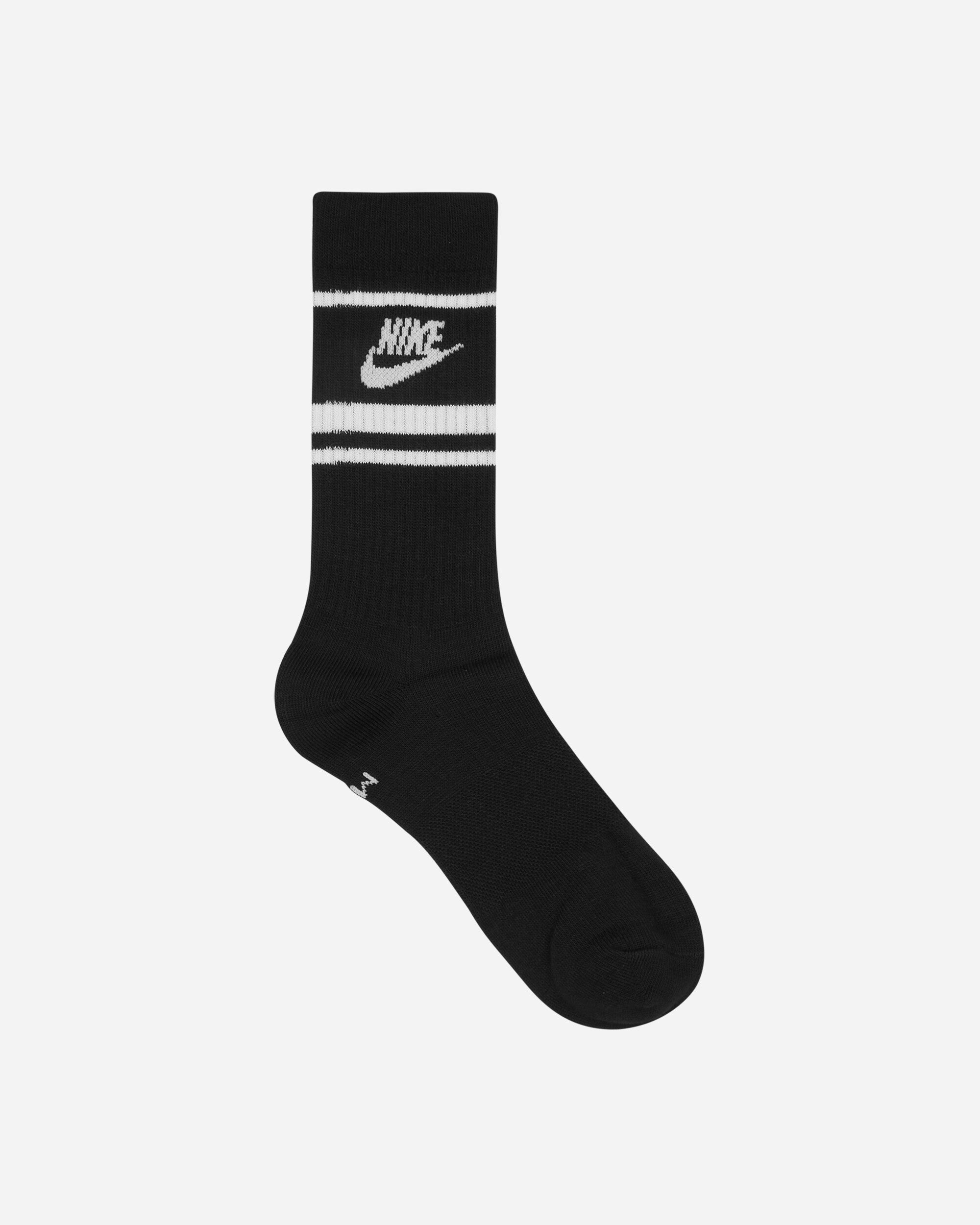 Everyday Essential Crew Socks Black / White