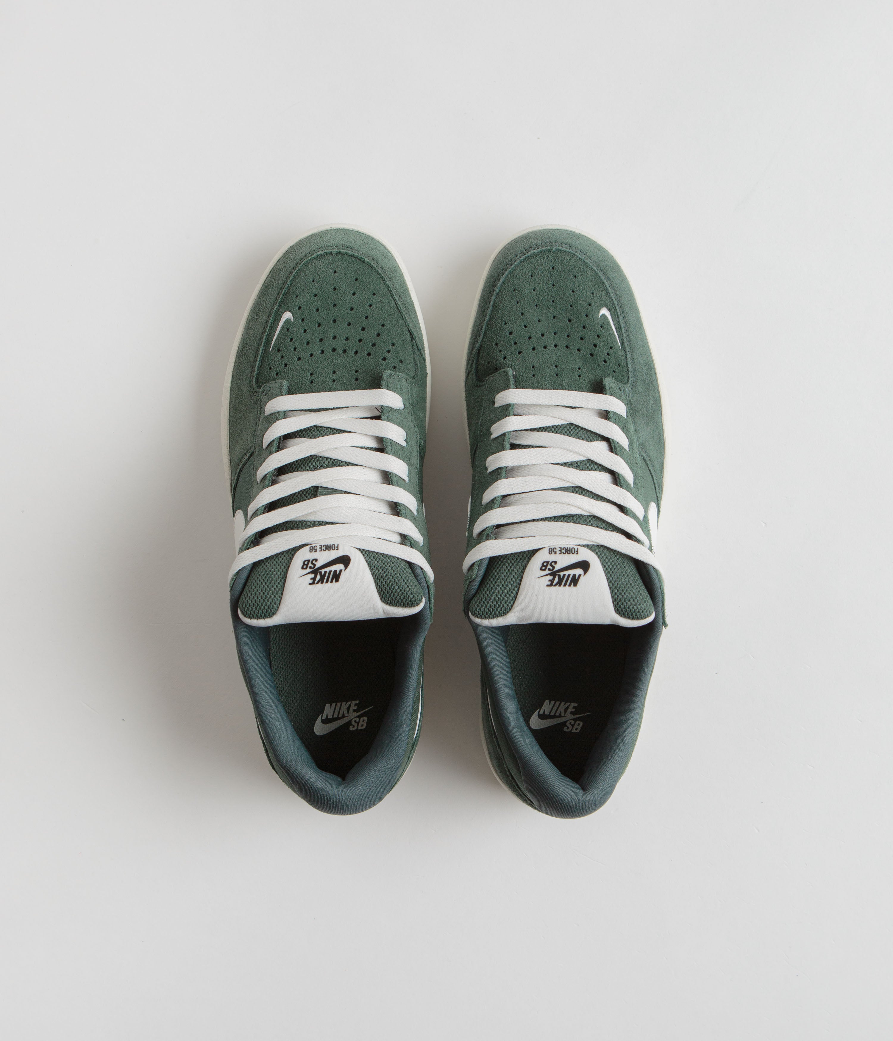 Nike SB Force 58 Shoes - Vintage Green / Sail - Vintage Green - Sail