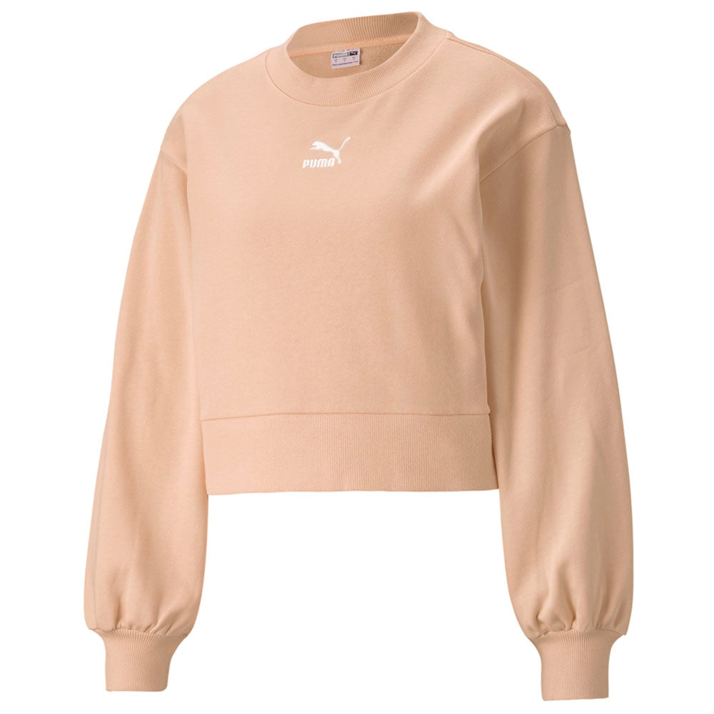 Classics Puff Sleeve Crew Neck Sweatshirt