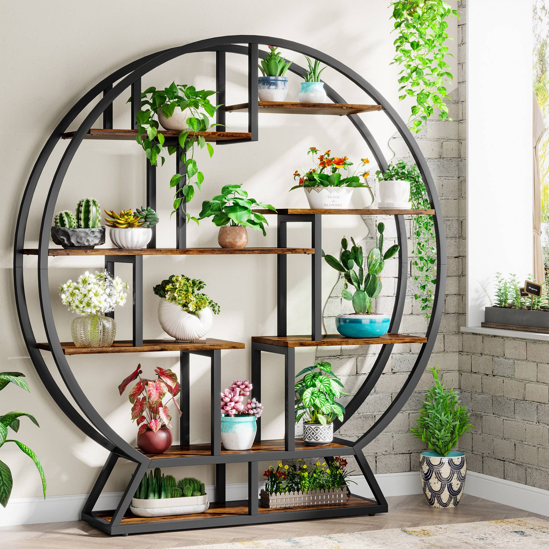 Round Plant Stand, 63