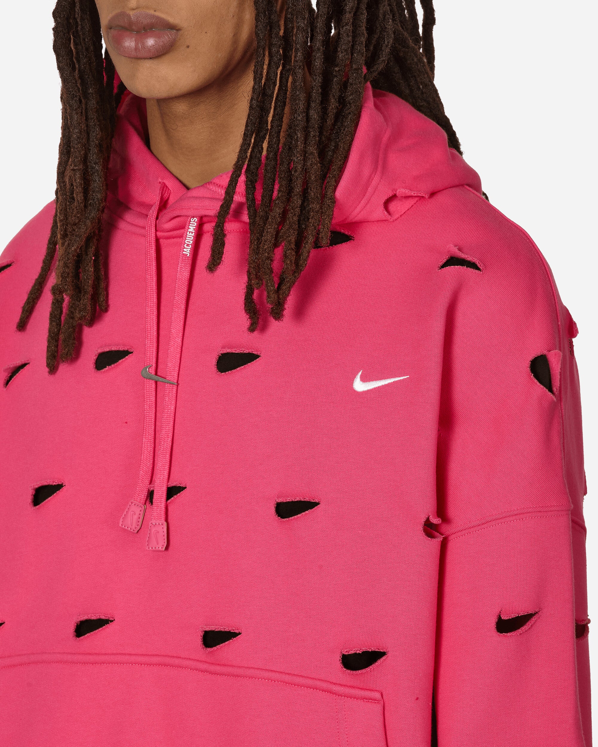 JACQUEMUS Swoosh Hoodie Watermelon