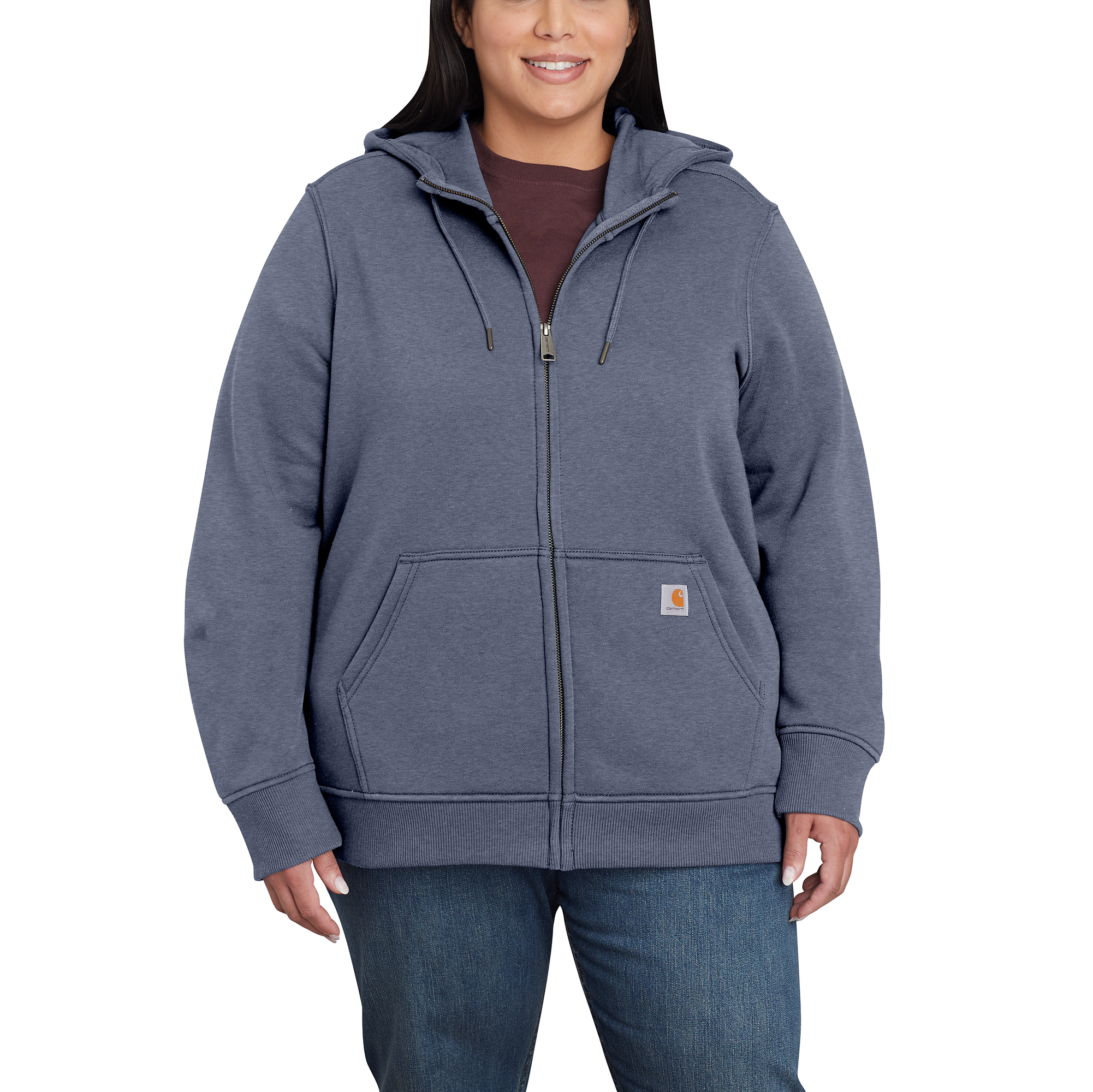 Carhartt Women's Relaxed Fit Midweight Full-Zip Sweatshirt