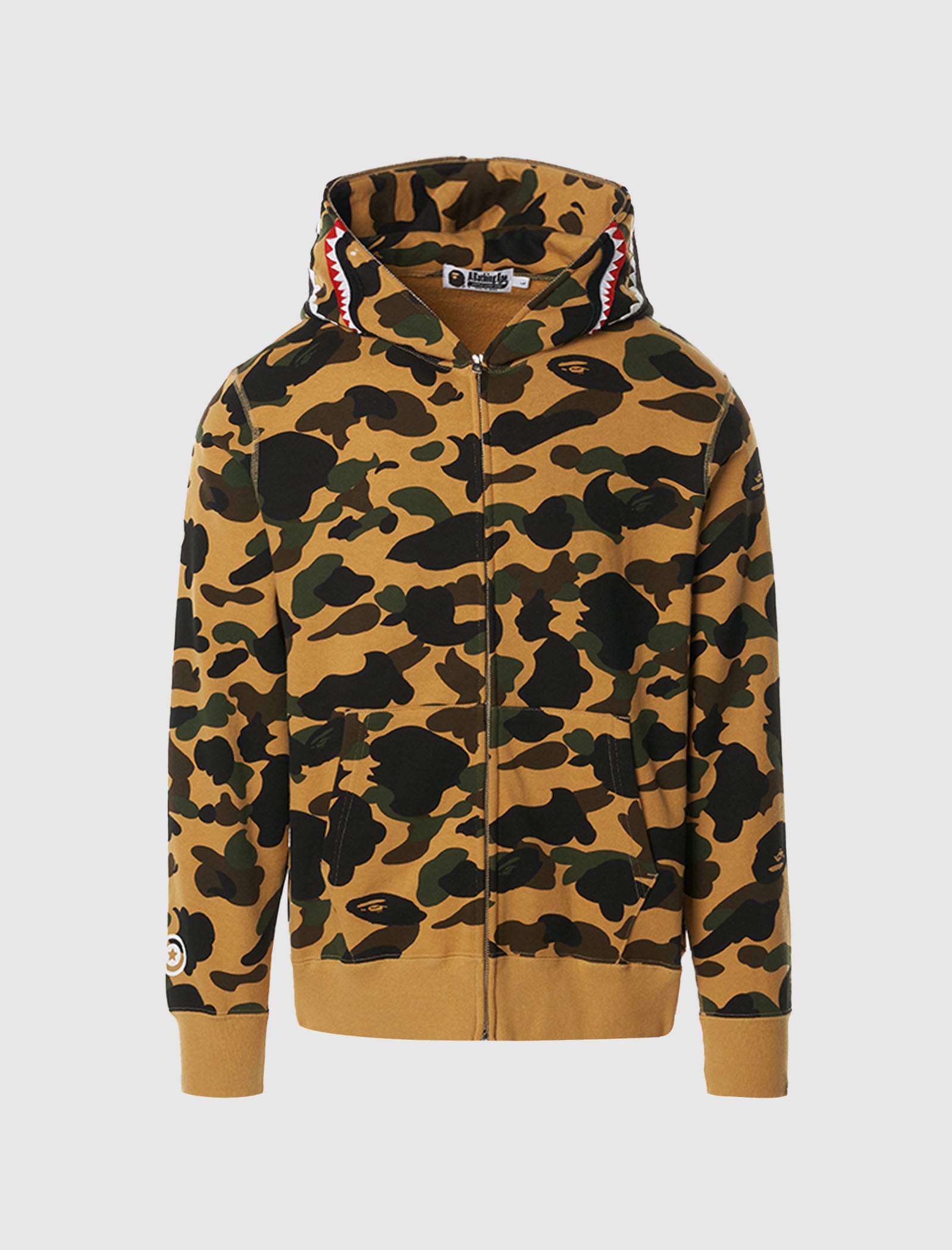 1ST CAMO SHARK HOODIE