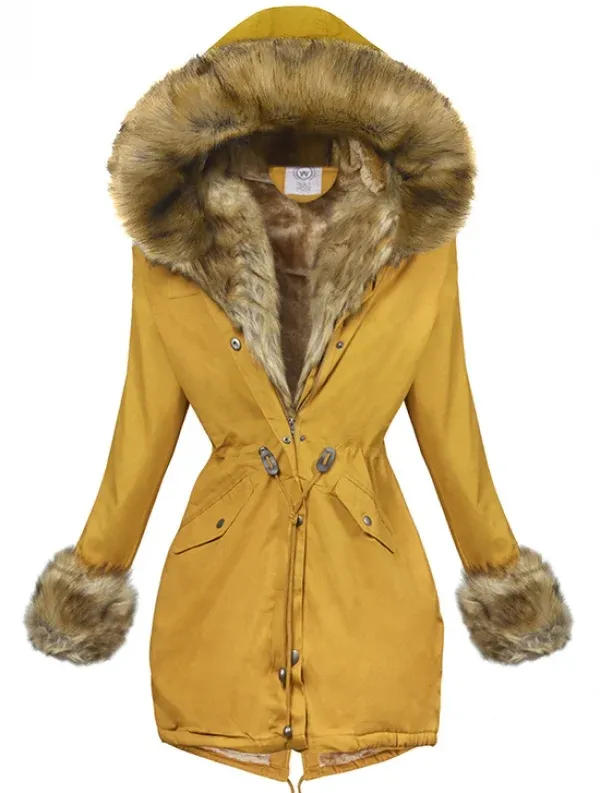 PARKA JACKET ELORA yellow