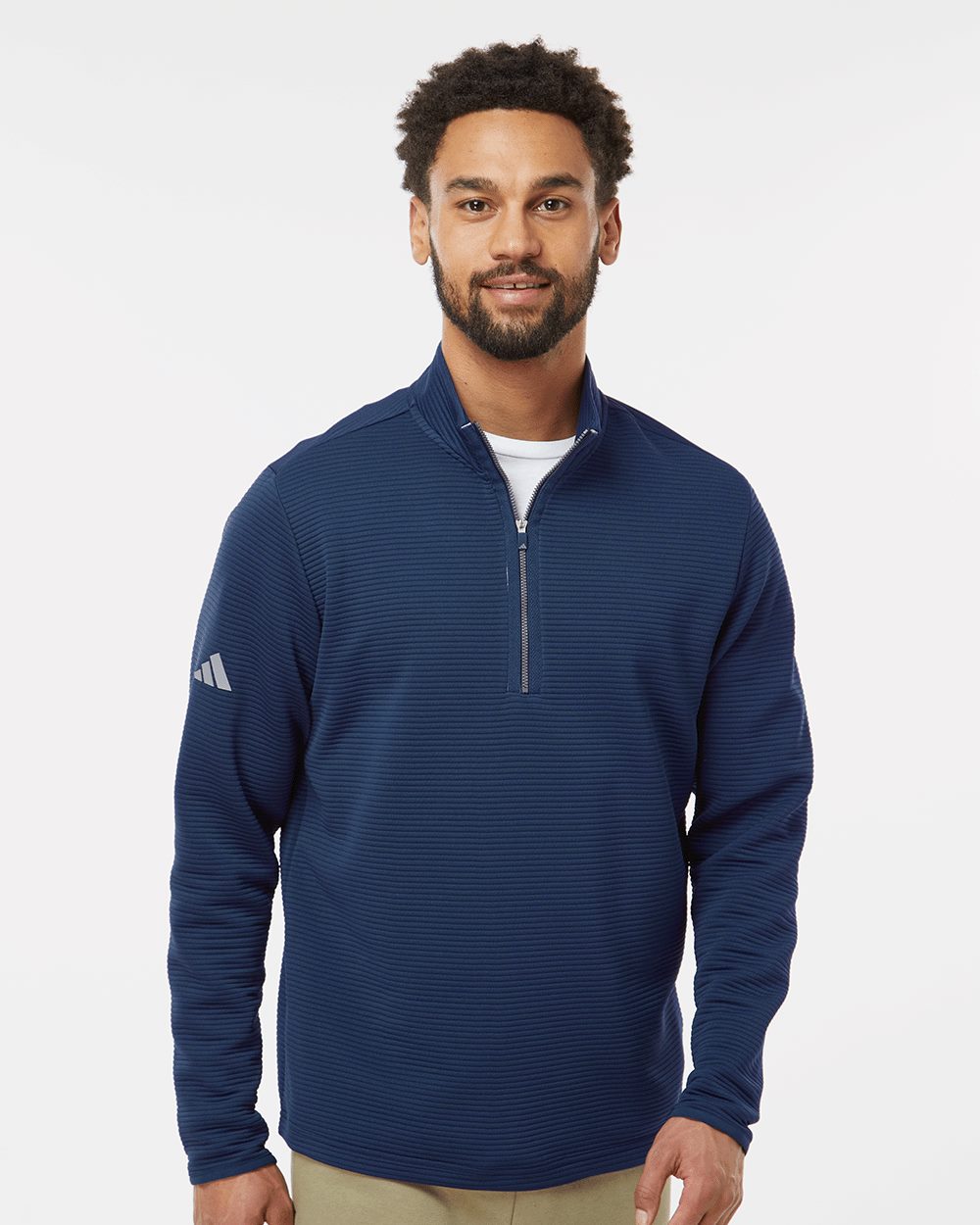 adidas Men's Spacer Quarter-Zip Pullover