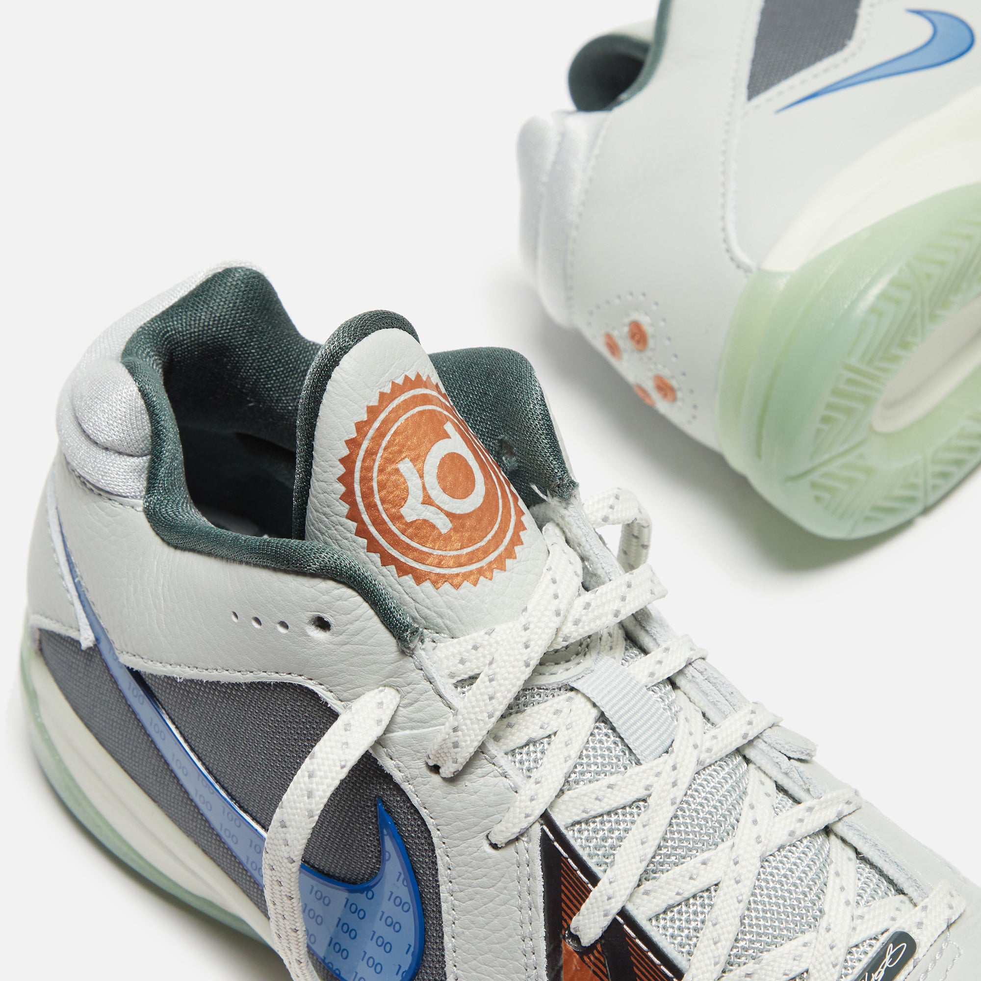 Nike Zoom KD III - Light Silver / Blue Jay / Steam