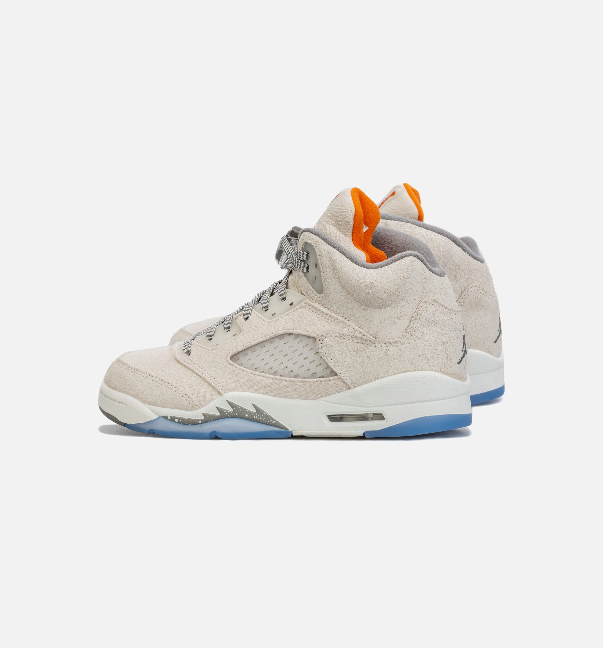 Air Jordan 5 Retro SE Craft Grade School Lifestyle Shoe - Beige/Grey Free Shipping