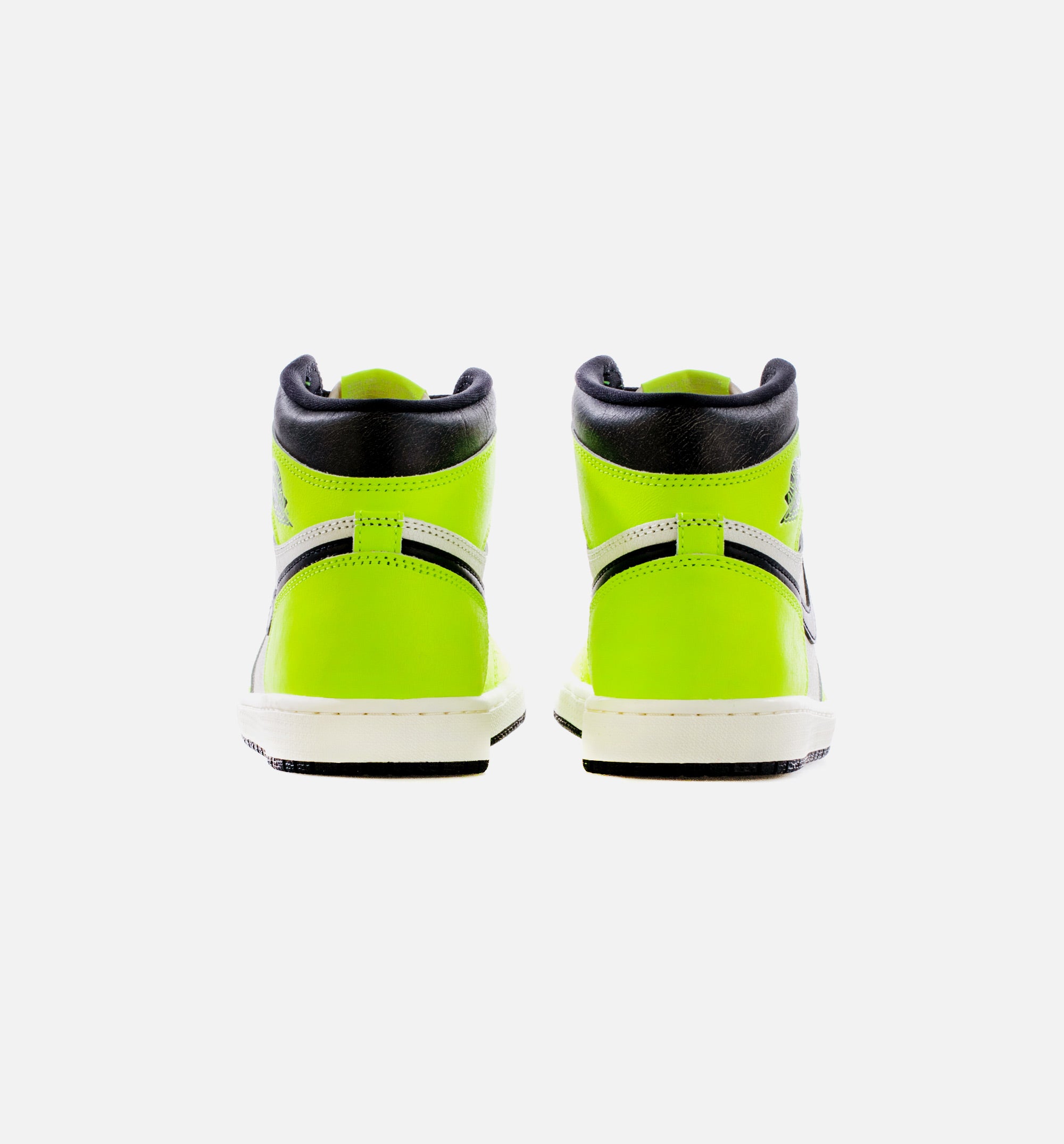 Air Jordan 1 High OG Visionaire Mens Lifestyle Shoes - White/Neon Green Free Shipping