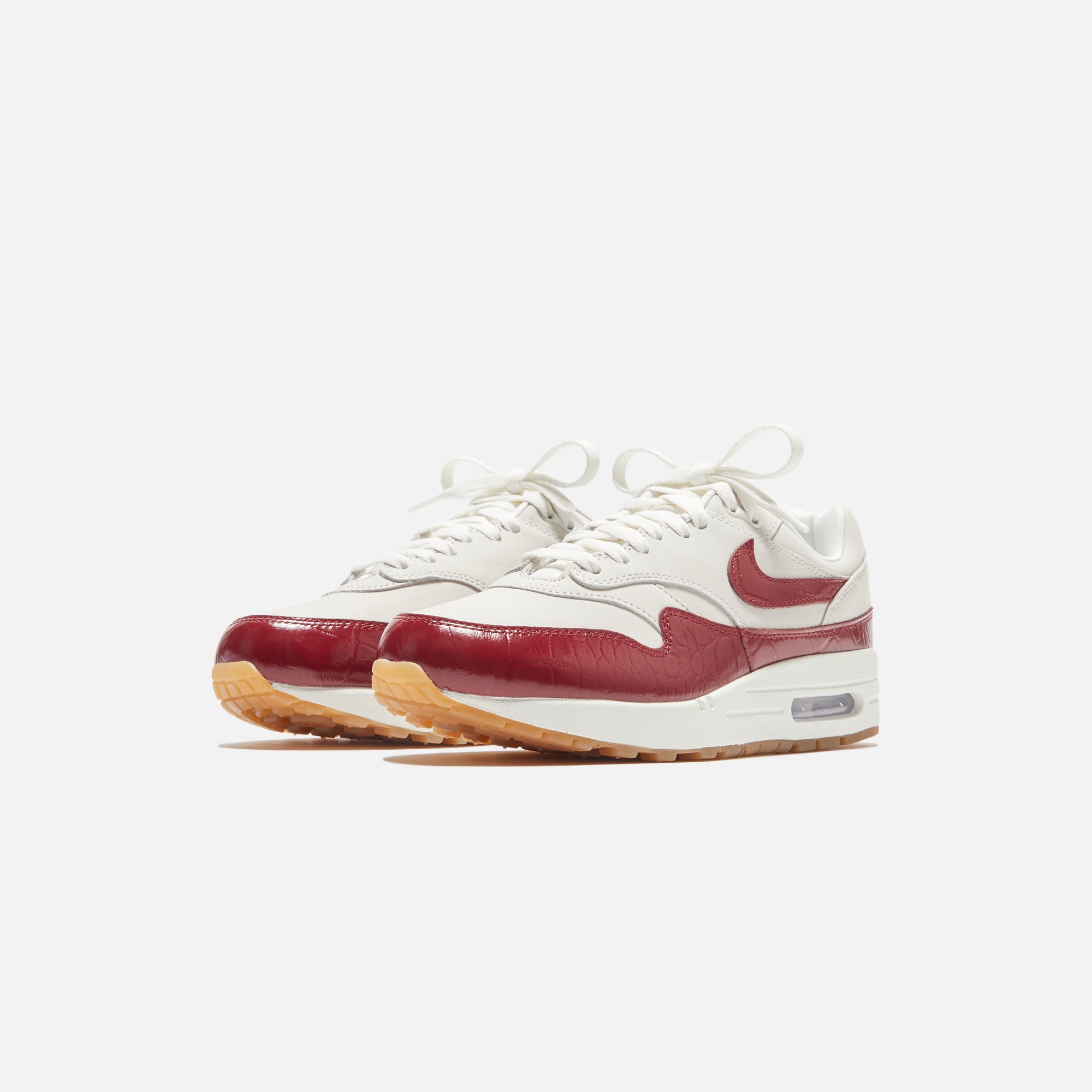 Nike WMNS Air Max 1 '87 - Sail / Gum Light Brown / Team Red