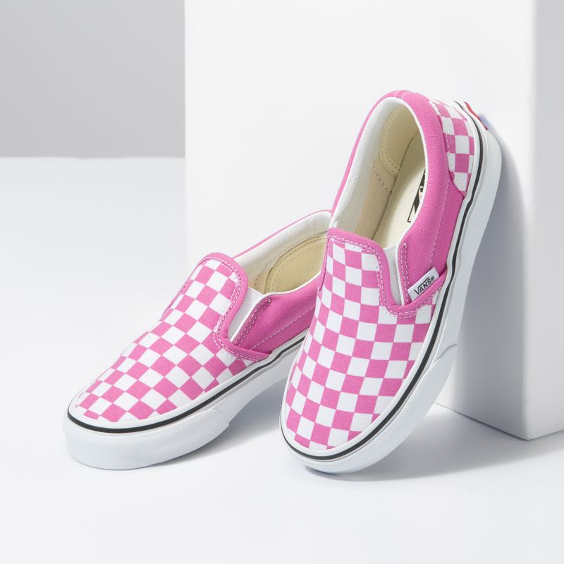 Kids Checkerboard Classic Slip-On