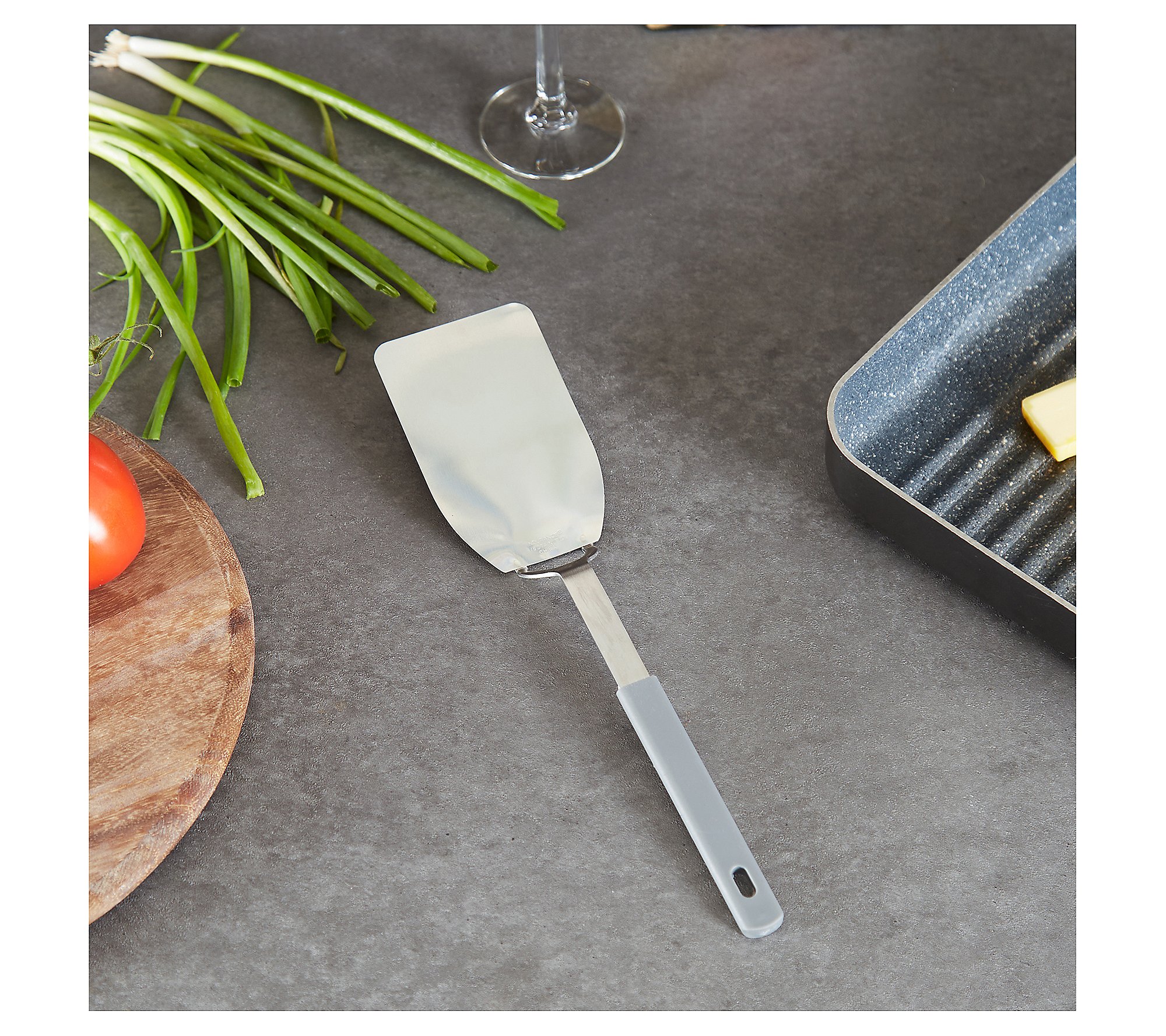 RSVP Stainless Steel Flexible Spatula