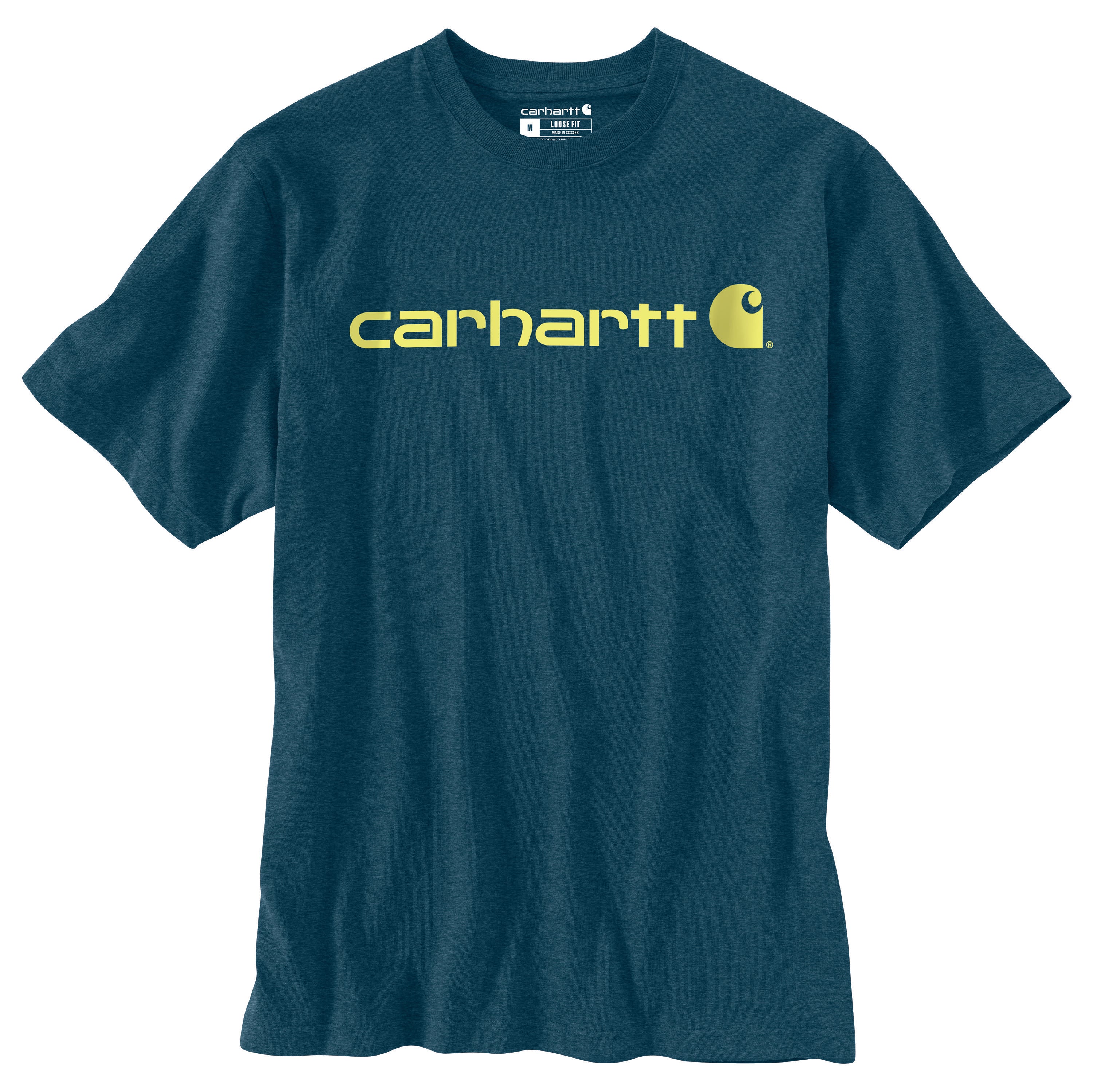 Carhartt Heavyweight Signature Logo Short Sleeve T-Shirt