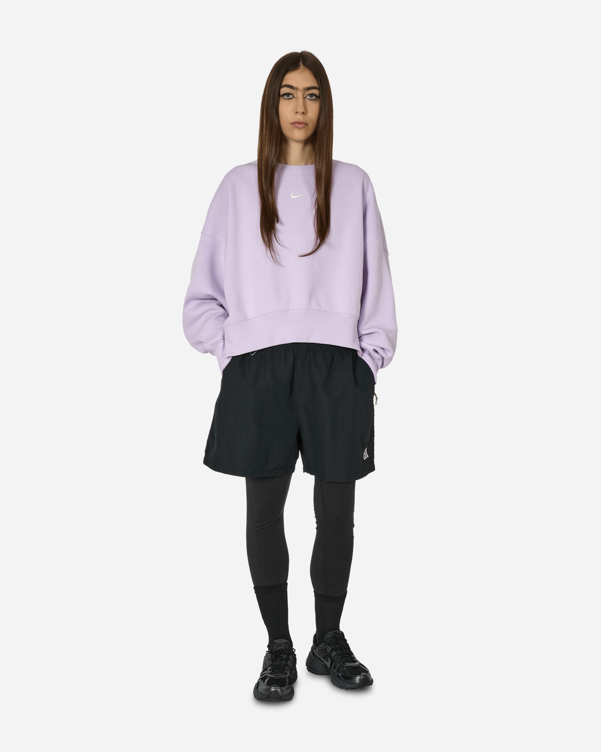 Phoenix Fleece Crewneck Sweatshirt Violet Mist