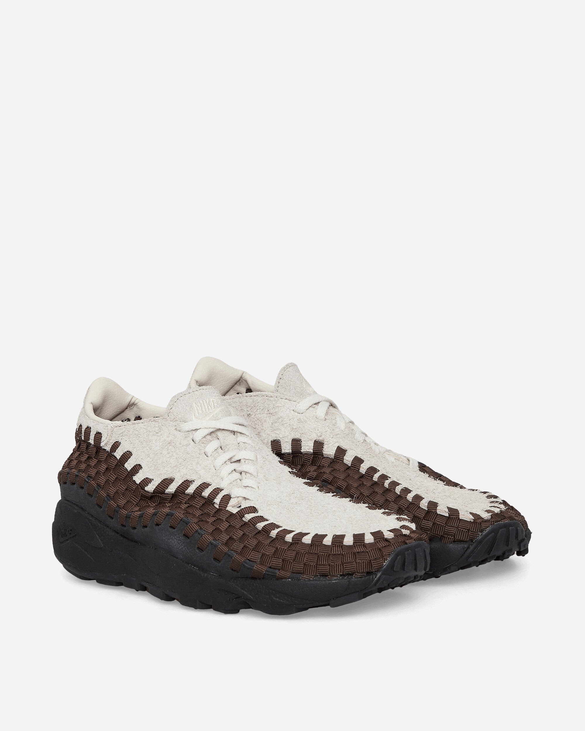 WMNS Air Footscape Woven Sneakers Light Orewood Brown / Coconut Milk