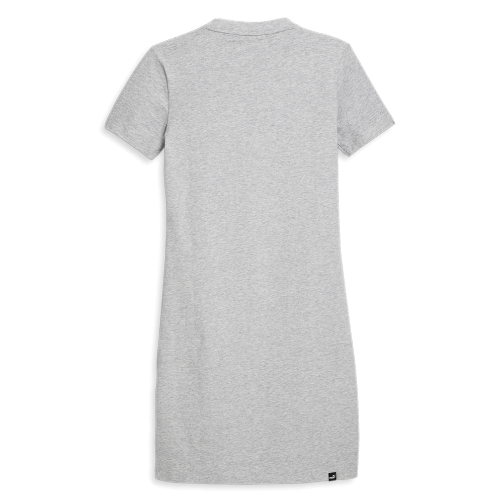 Essential Slim Crew Neck Short Sleeve T-Shirt Dress