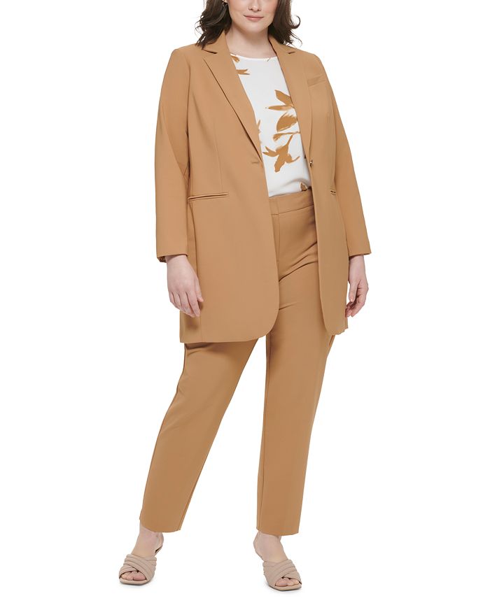 Plus Size Infinite Stretch Slim Leg Pants
