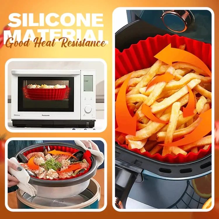🔥Hot Sale🔥Air Fryer Silicone Baking Tray