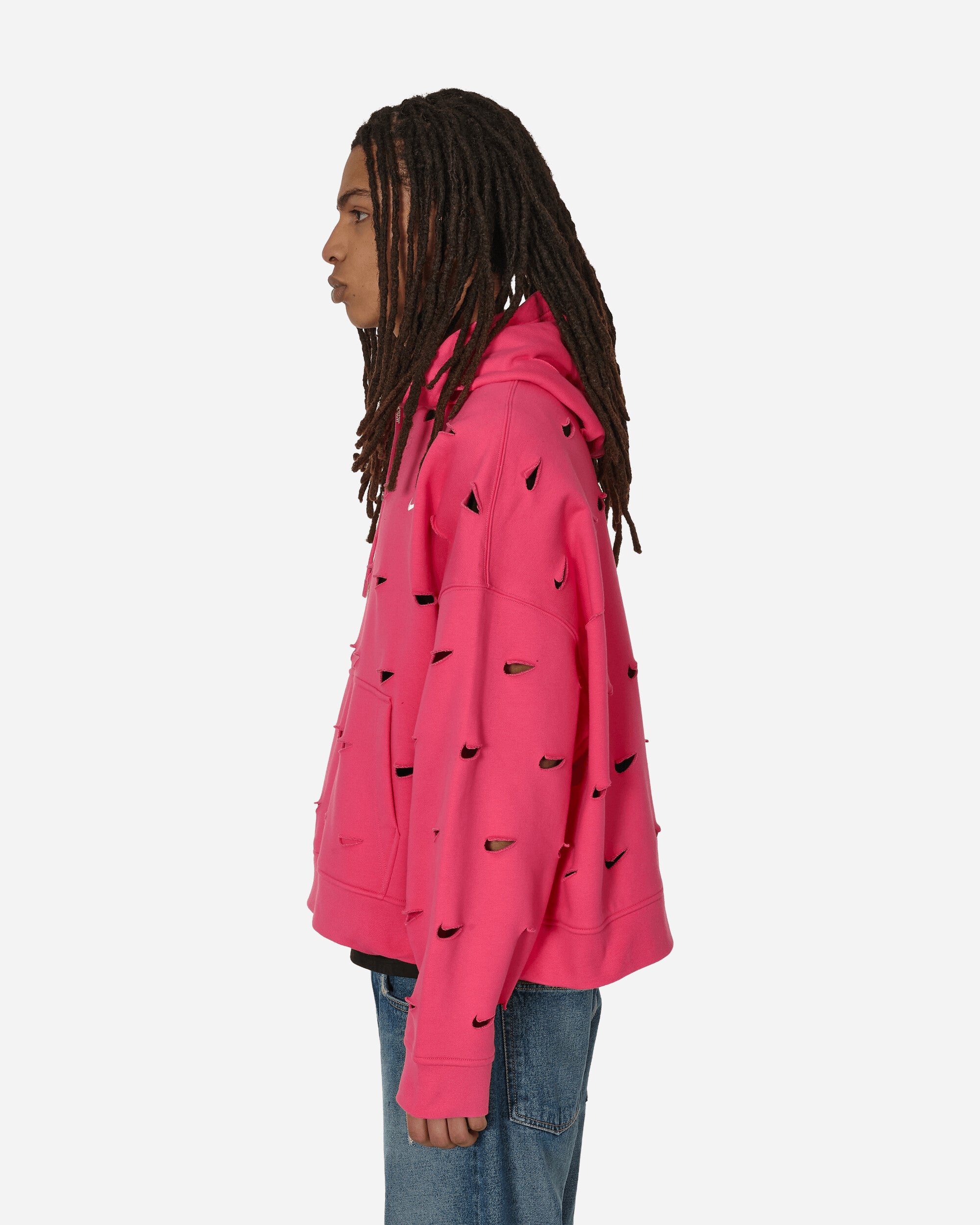 JACQUEMUS Swoosh Hoodie Watermelon