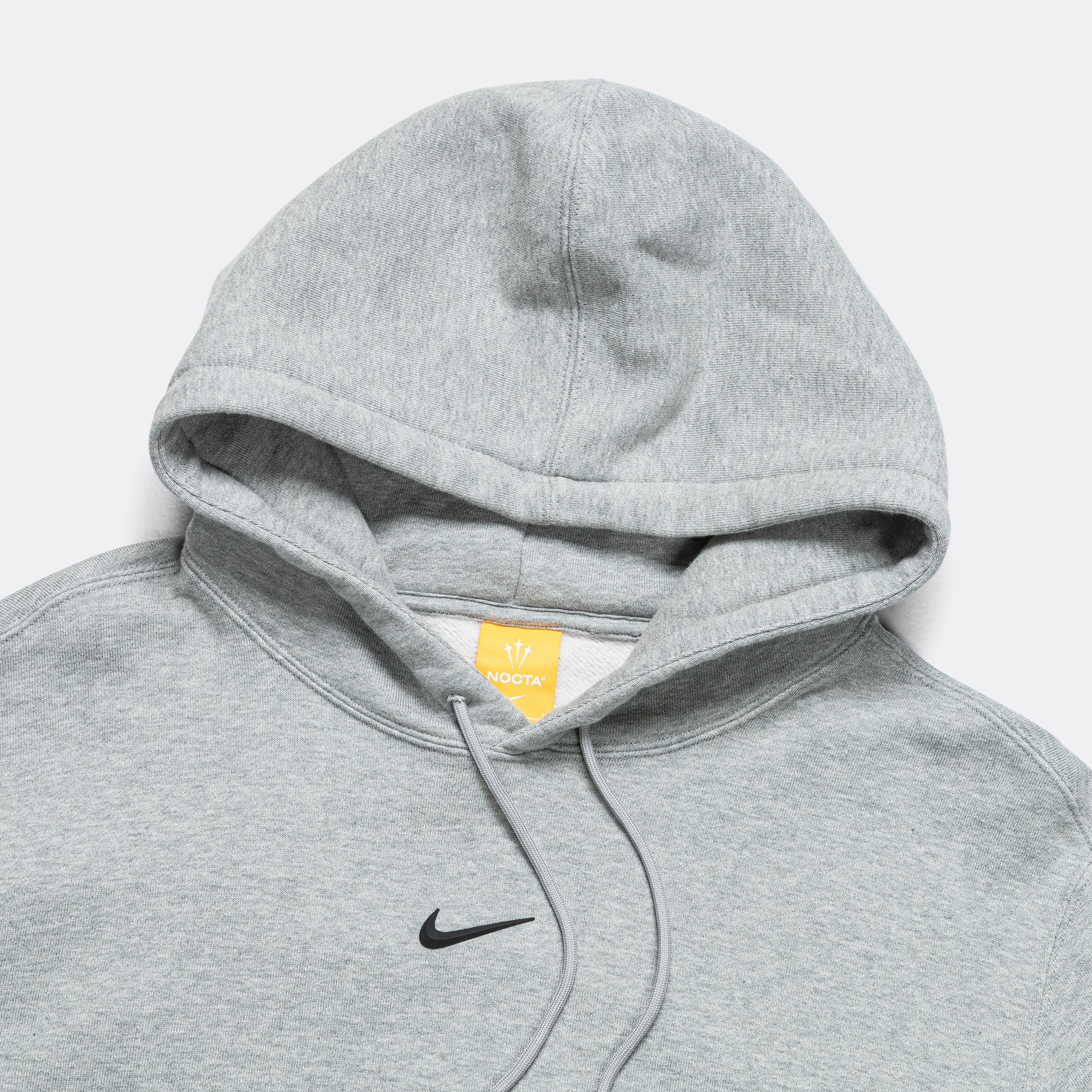 NOCTA CS Fleece Hoodie - Dk Grey Heather/Black