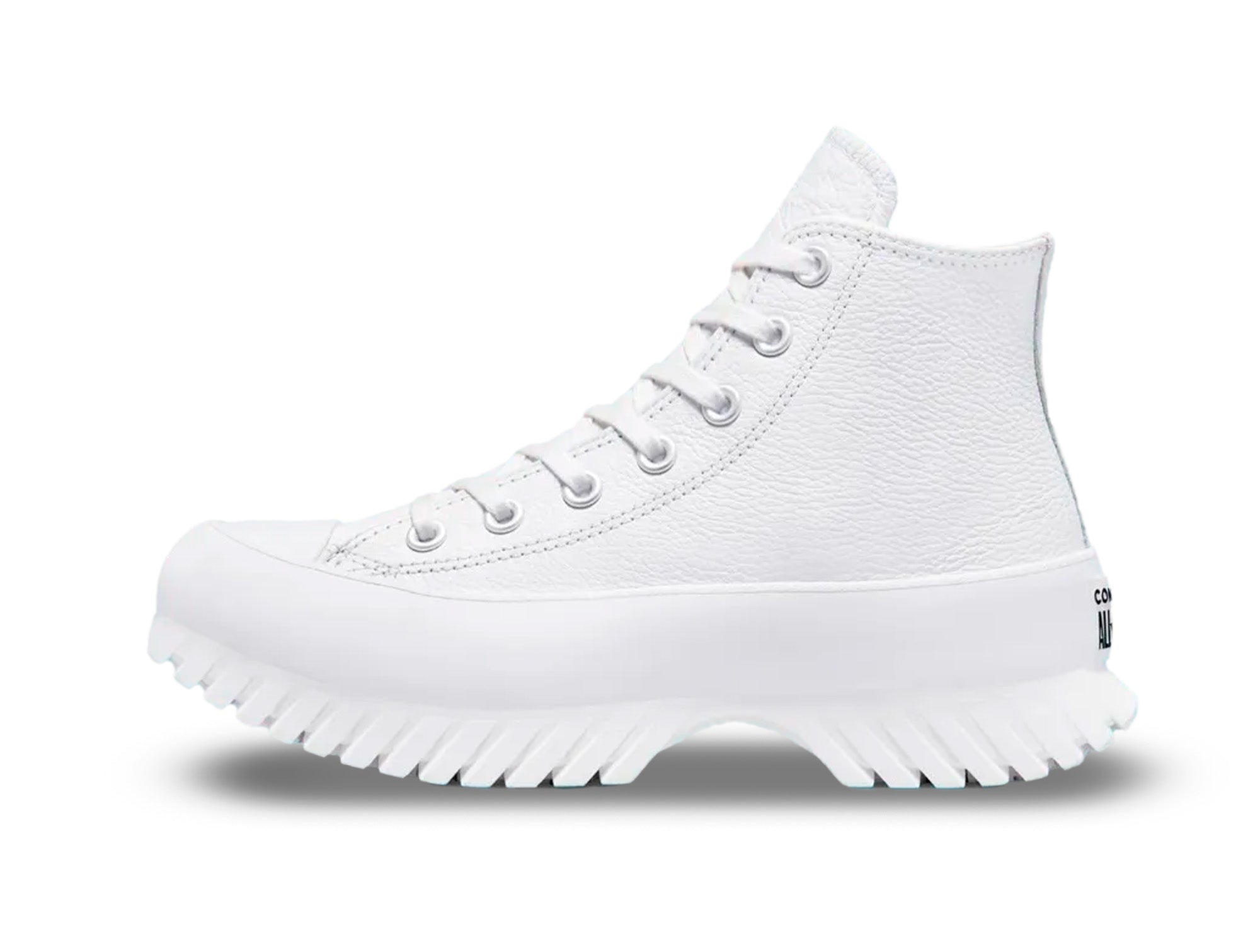 Converse Chuck Taylor Lugged 2 Plataforma Cuero Hi Womens Blanco