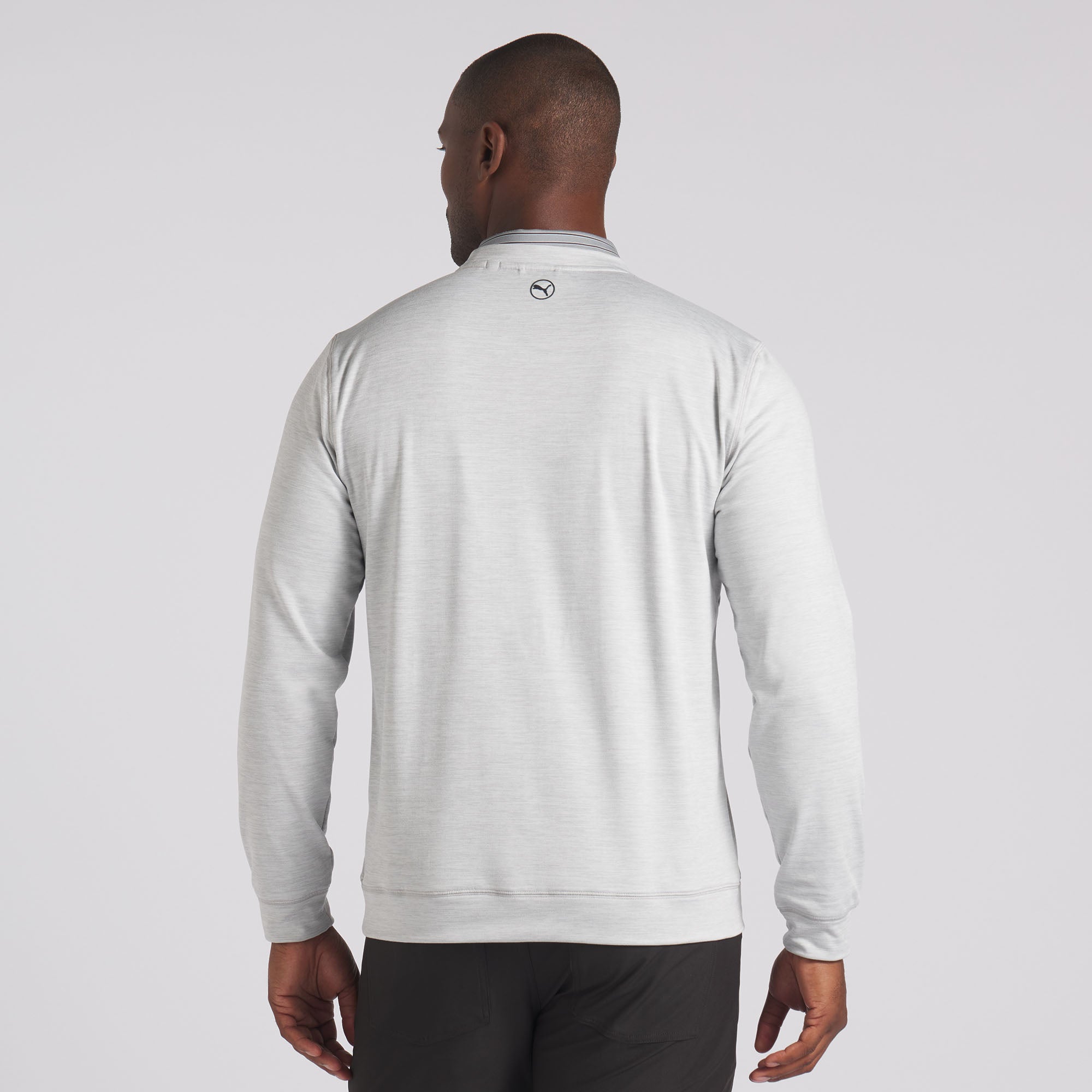 CLOUDSPUN Patch Crewneck Golf Sweater