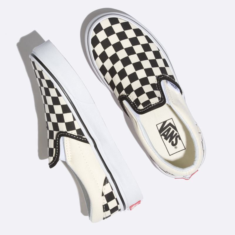 Kids Checkerboard Slip-On