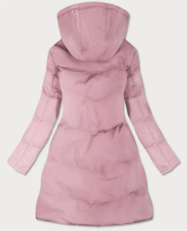 Pink stitch waterproof ladies jacket