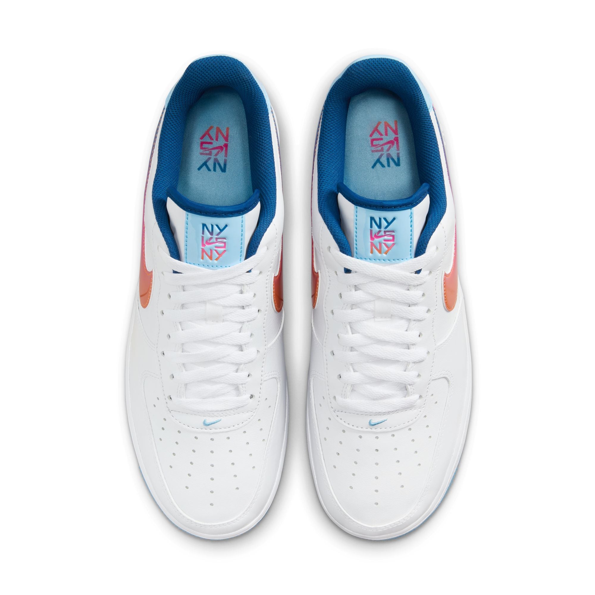 Nike Air Force 1 ‘07 Premium White Multi Color Aquarius Blue HF4833-100