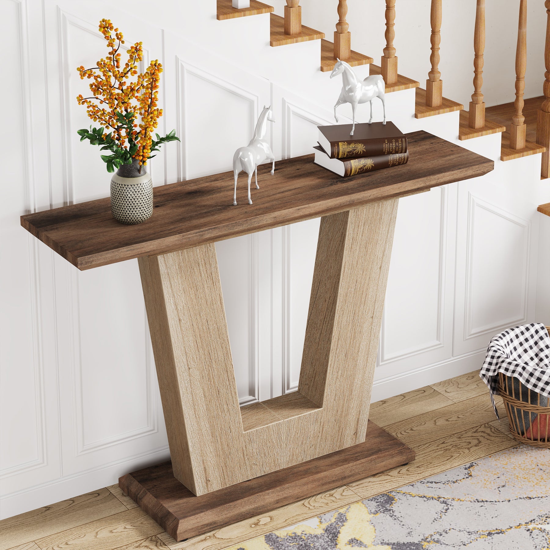 Wood Console Table, 42