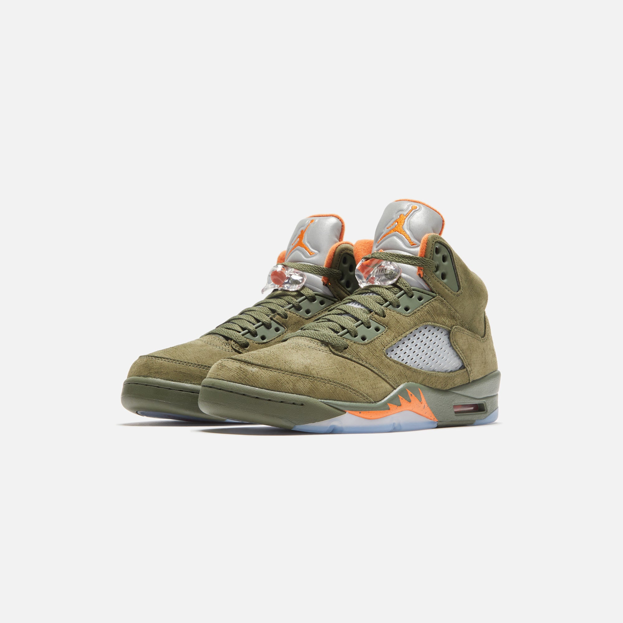 Nike Air Jordan 5 Retro - Army Olive / Solar Orange