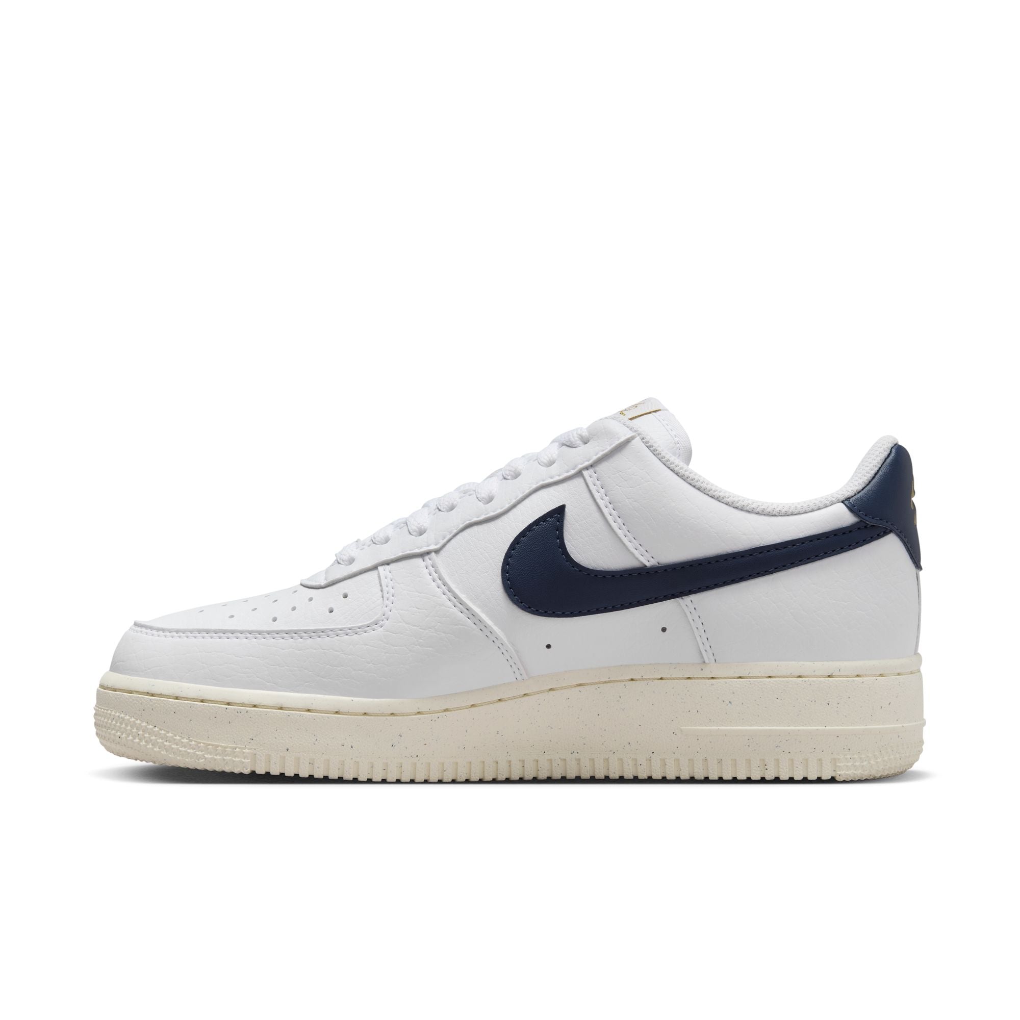 Women's Air Force 1 ‘07 NN White Obsidian Pale Ivory Metallic Gold FZ6768-100