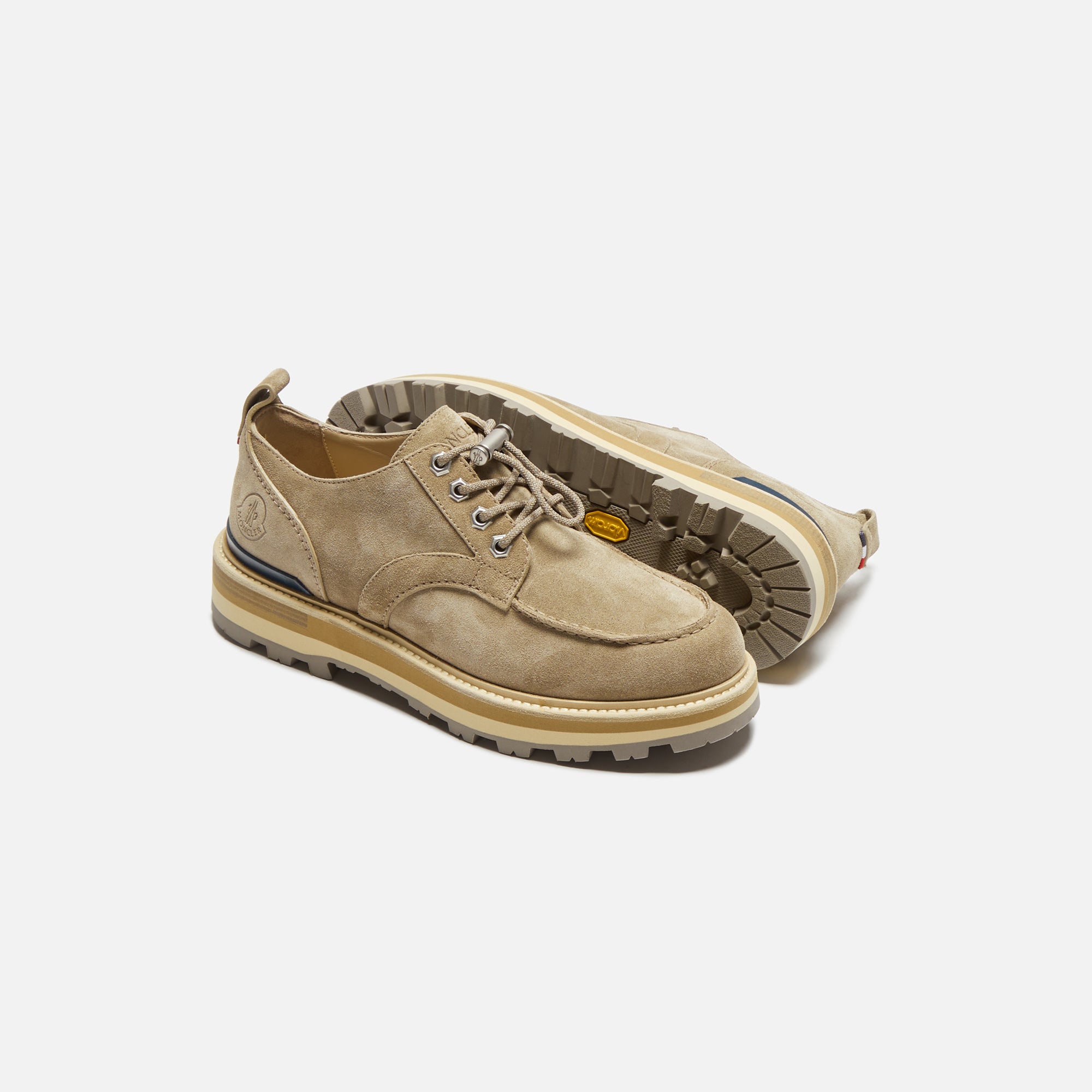 Moncler Peka City Derby Shoes - Tan