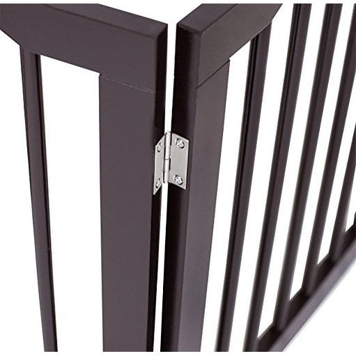 Internet's Best Dog Gate With Arched Top， 4 Panel 24 Inch