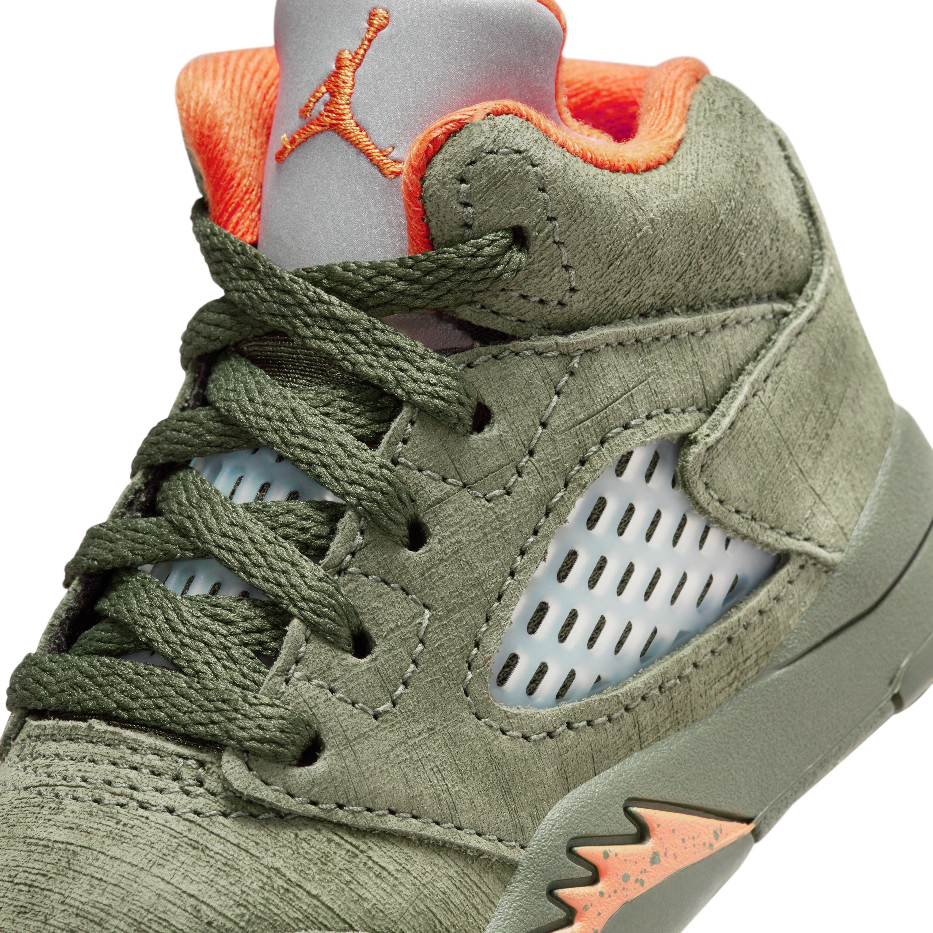 Toddlers Air Jordan 5 Retro 'Olive'