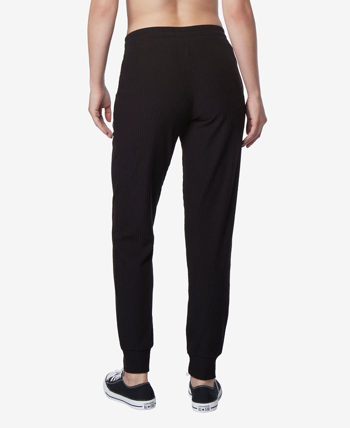 Women's Brushed Rib Full Length Joggers with Pockets