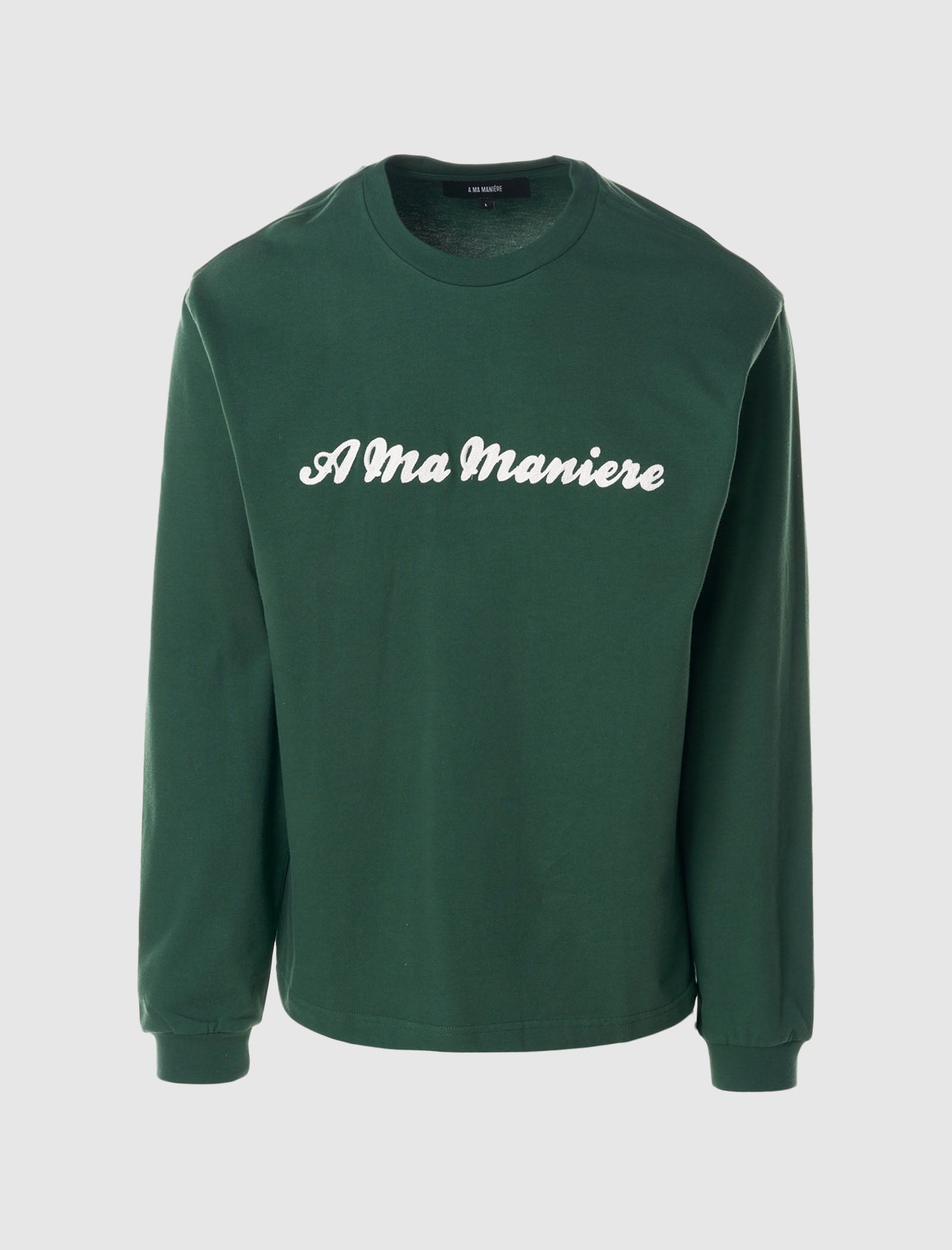 AMM SCRIPT LONG SLEEVE TEE