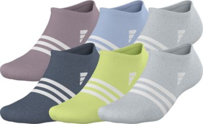 adidas Women's Superlite 3.0 6-Pack No Show Socks