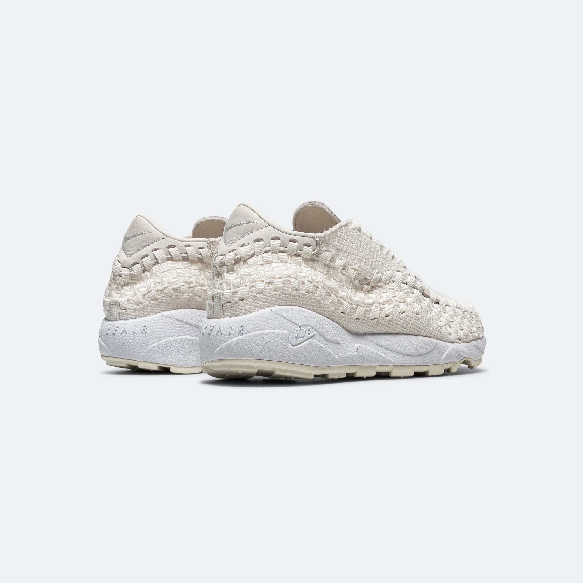 Womens Air Footscape Woven - Phantom/Light Bone-White